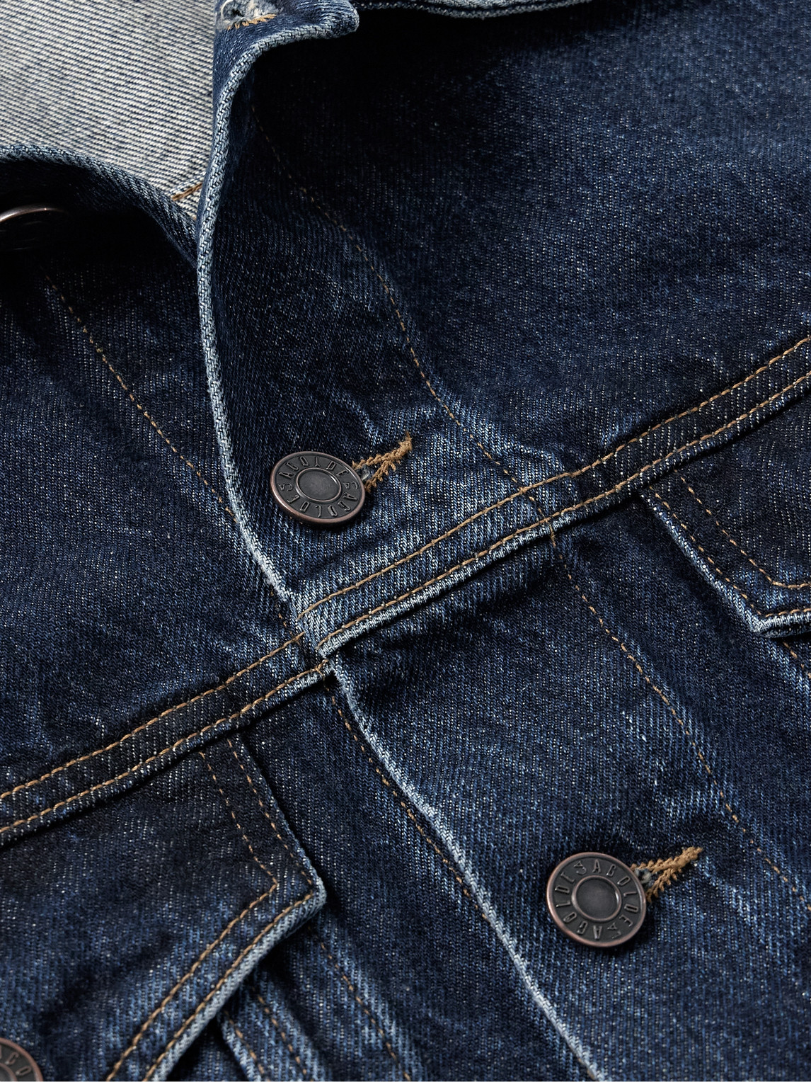  Agolde - Stefano Denim Trucker Jacket - Men - Blue - L 