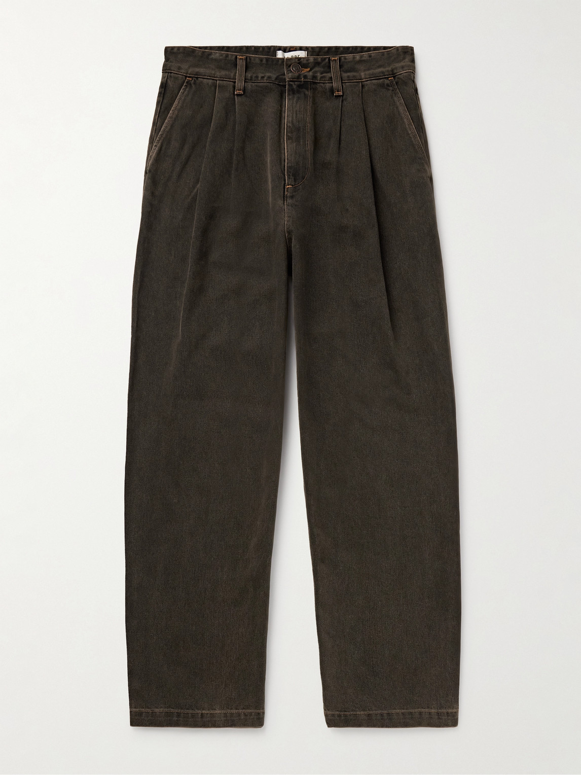 AGOLDE Slater Straight-Leg Pleated Jeans - Men