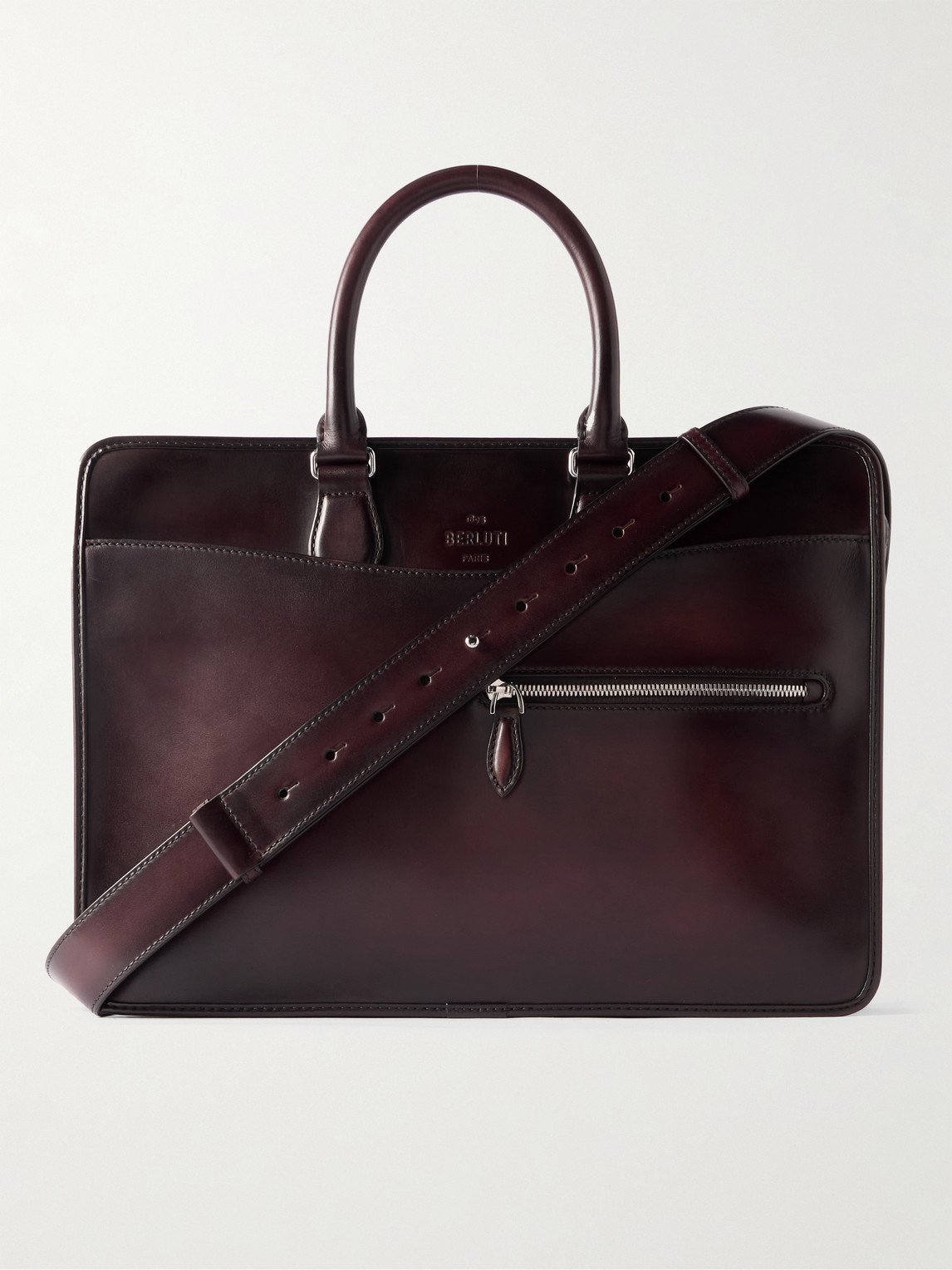Berluti Un Jour Venezia Leather Briefcase - Men