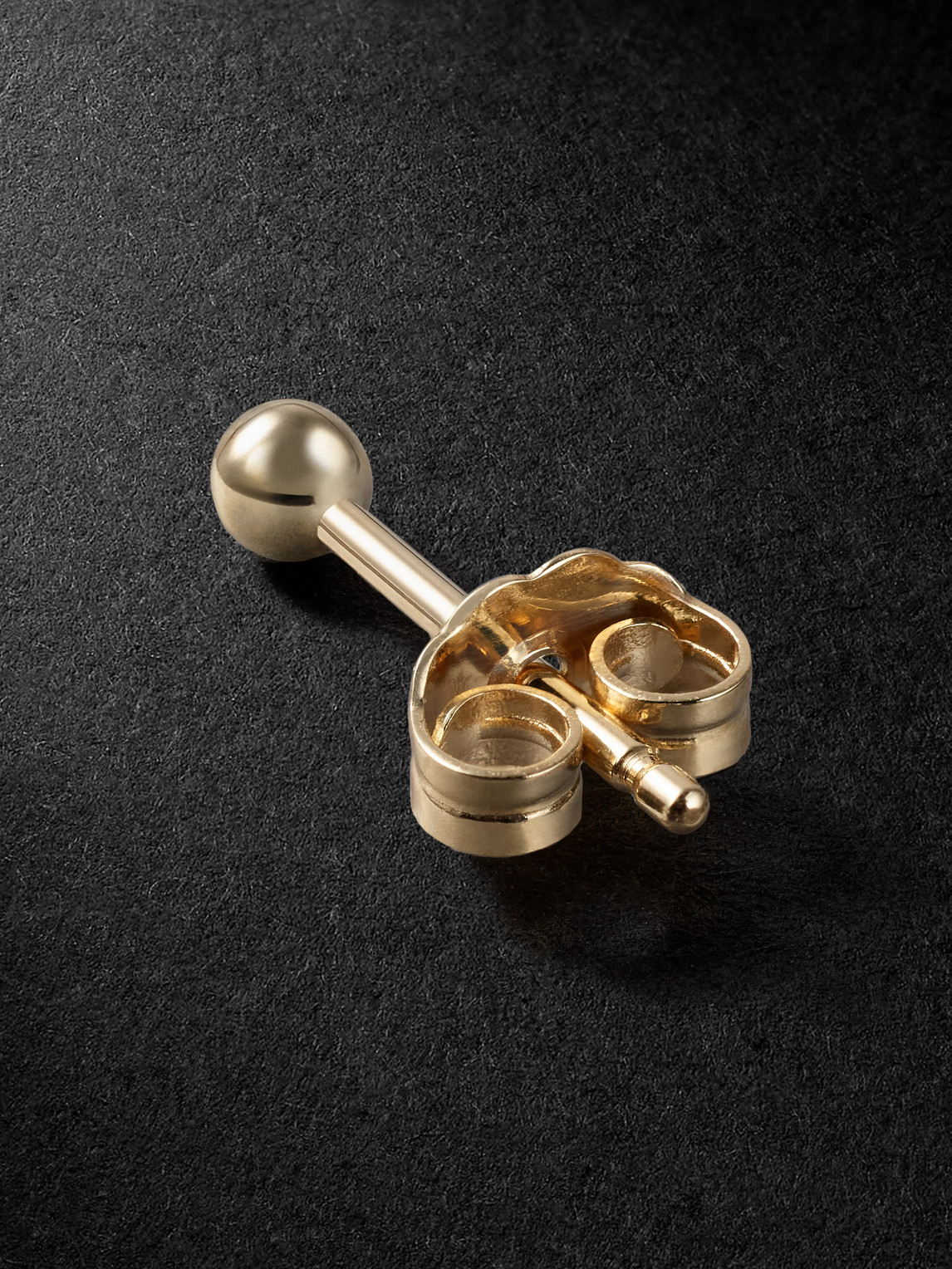 Shop Maria Tash Ball Stud 2.5mm 14-karat Gold Single Earring