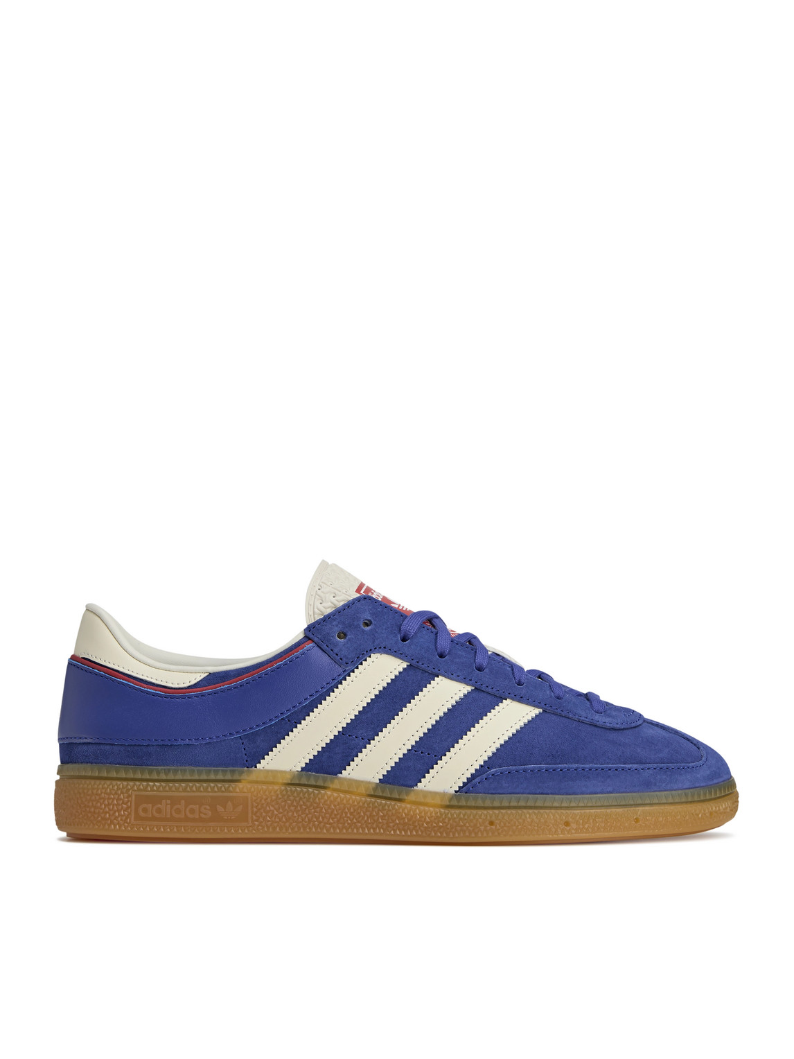 Adidas Originals Handball Cup Spezial Leather-trimmed Suede Sneakers In Blue