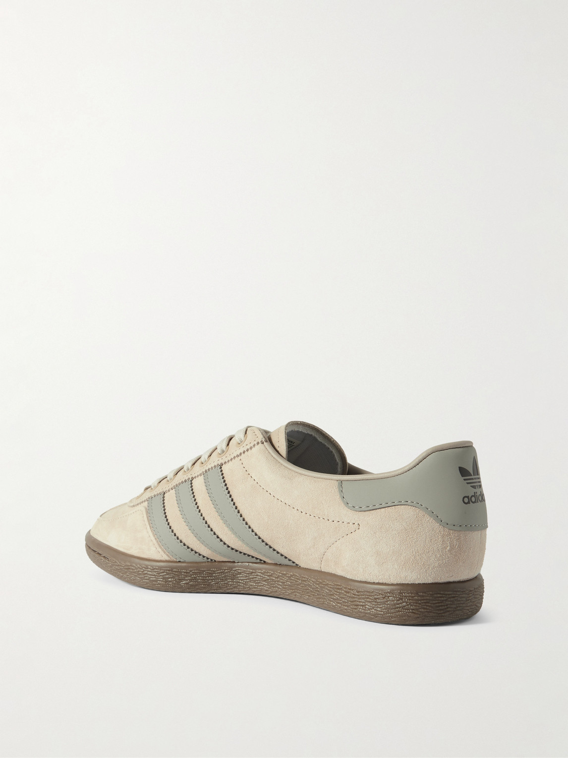 Adidas Originals Failsworth Spzl Leather-trimmed Suede Sneakers In Neutrals
