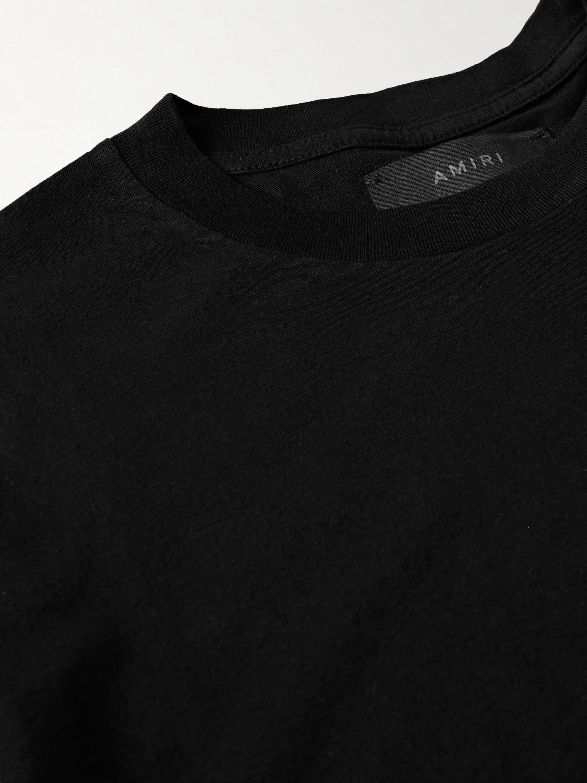 AMIRI Logo-Print Cotton-Jersey T-Shirt