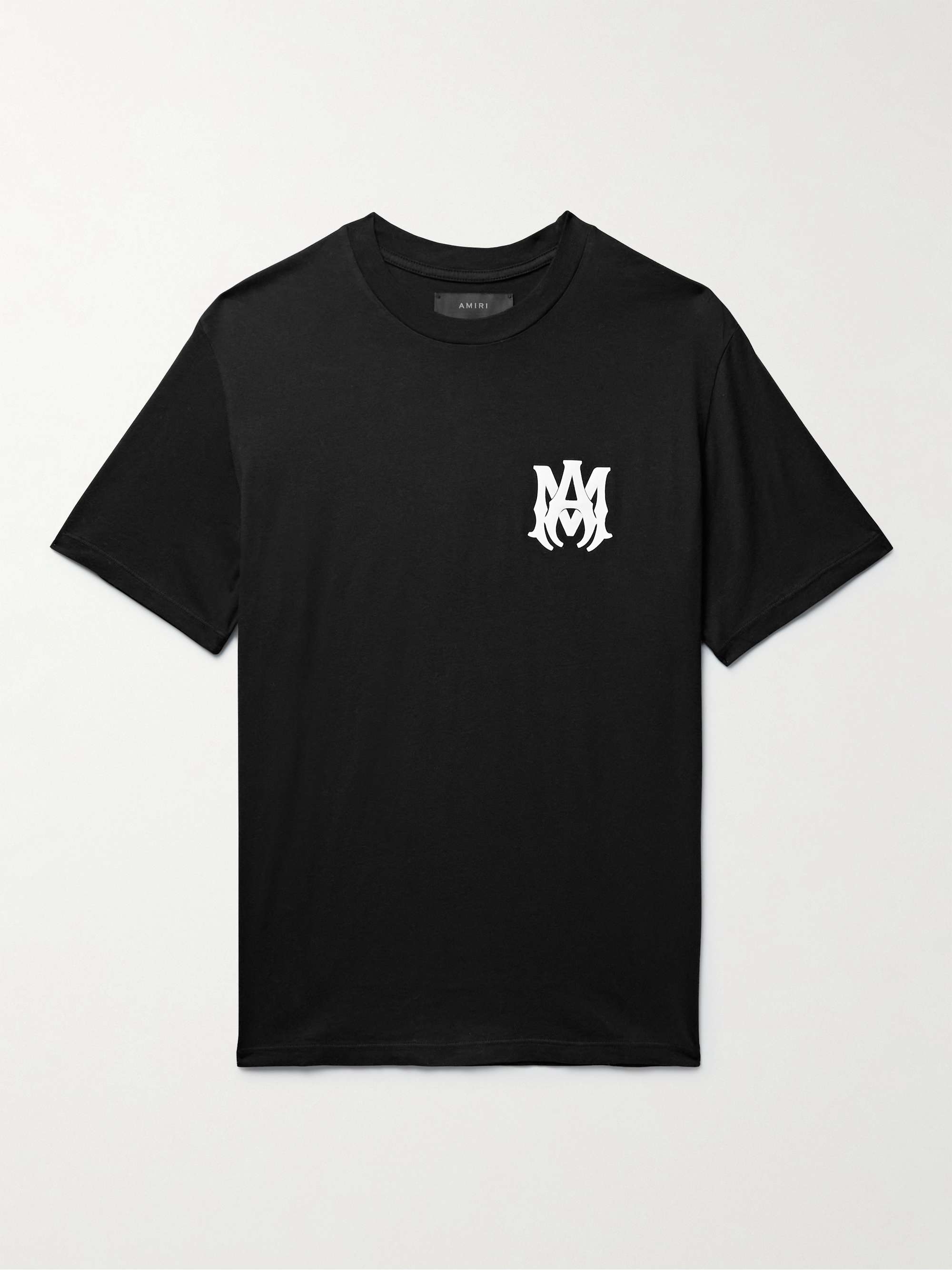 AMIRI T-shirt in jersey di cotone con logo stampato
