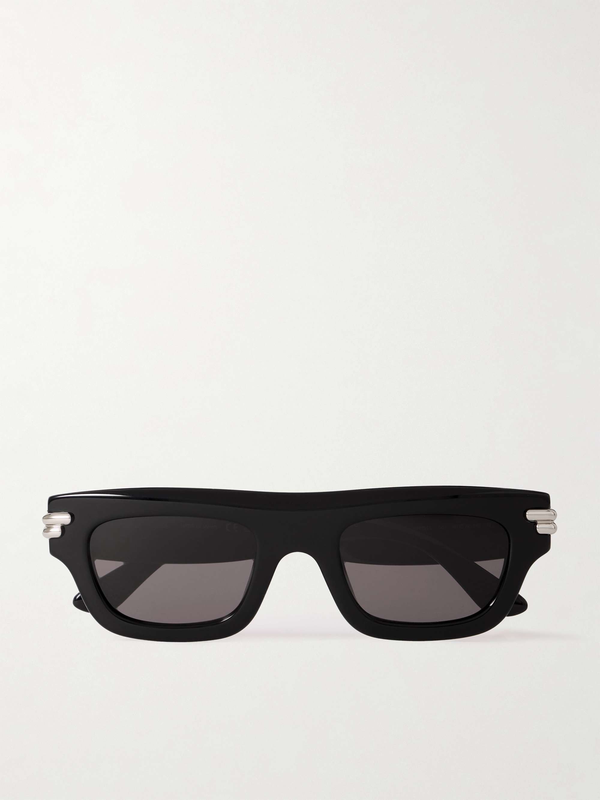 BOTTEGA VENETA EYEWEAR Mitre Square-Frame Acetate Sunglasses for Men ...