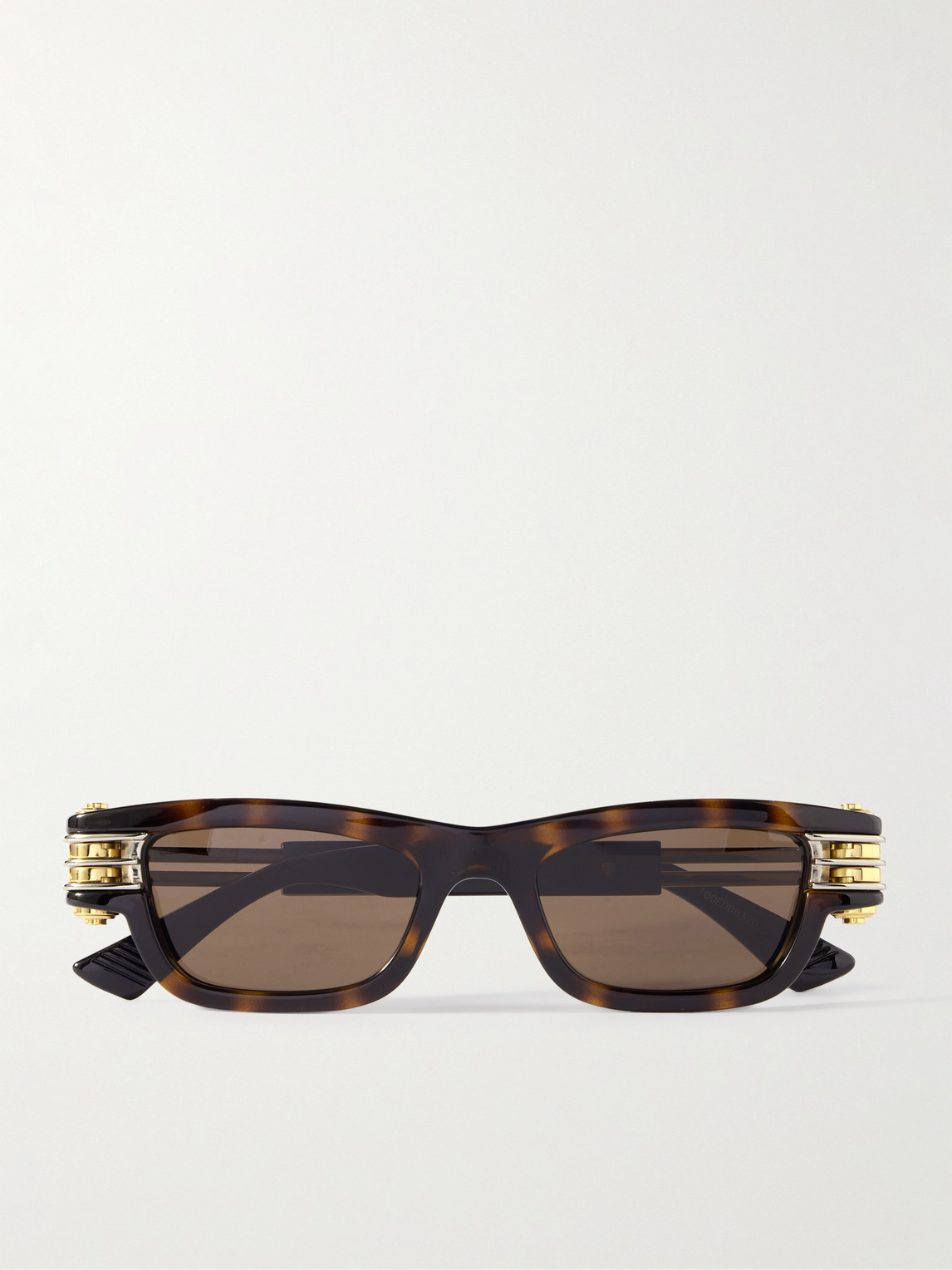 Bottega Veneta D-Frame Gold-Tone and Tortoiseshell Acetate Sunglasses - Men