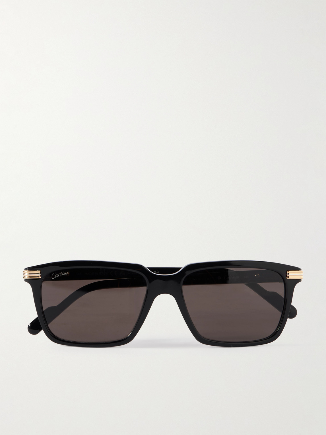 Cartier Eyewear Rectangular-Frame Acetate Sunglasses - Men
