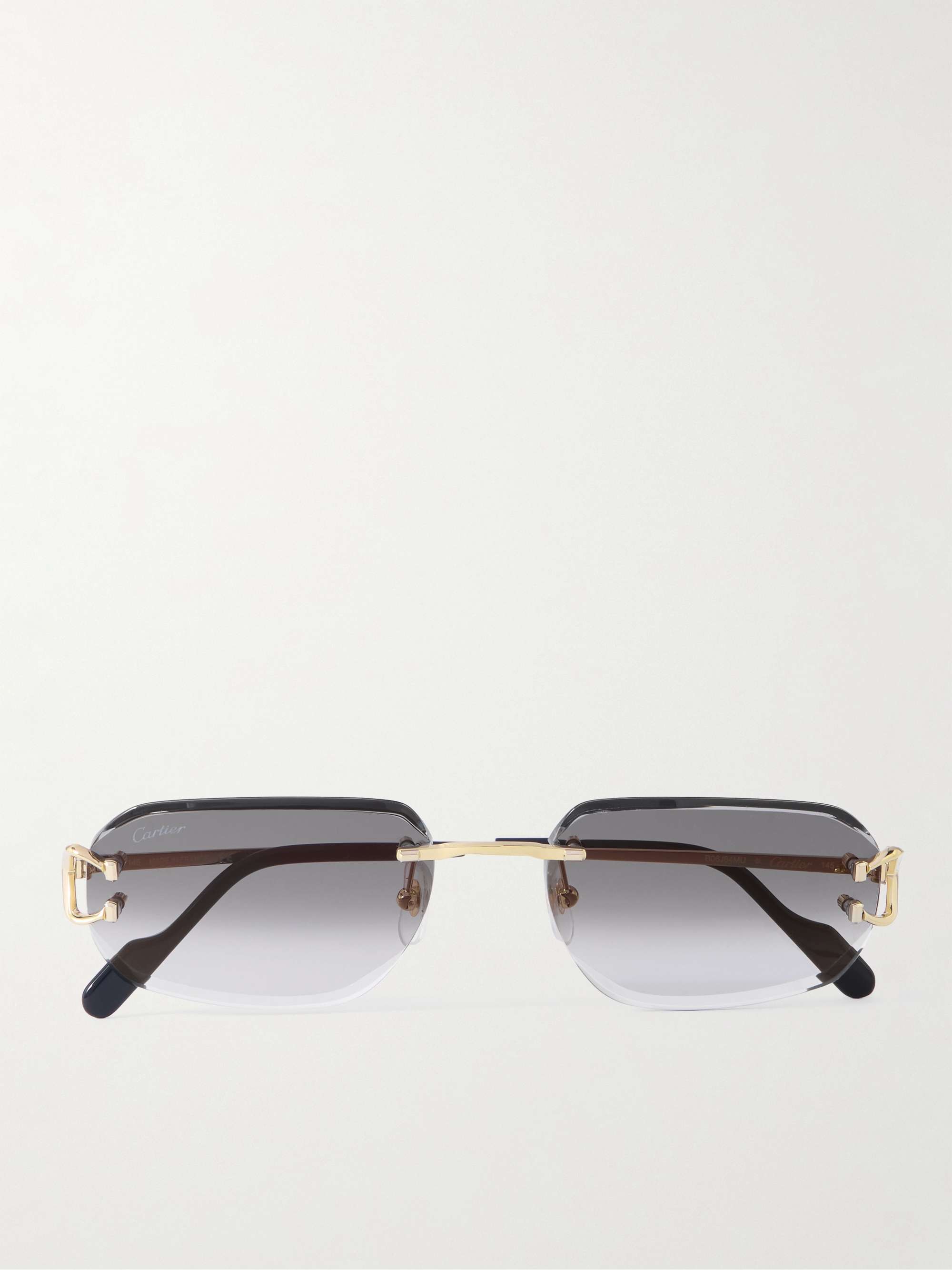 CARTIER EYEWEAR Panthère de Cartier リムレス ヘキサゴン CARTIER EYEWEAR Panthère de Cartier リムレス ヘキサゴン
