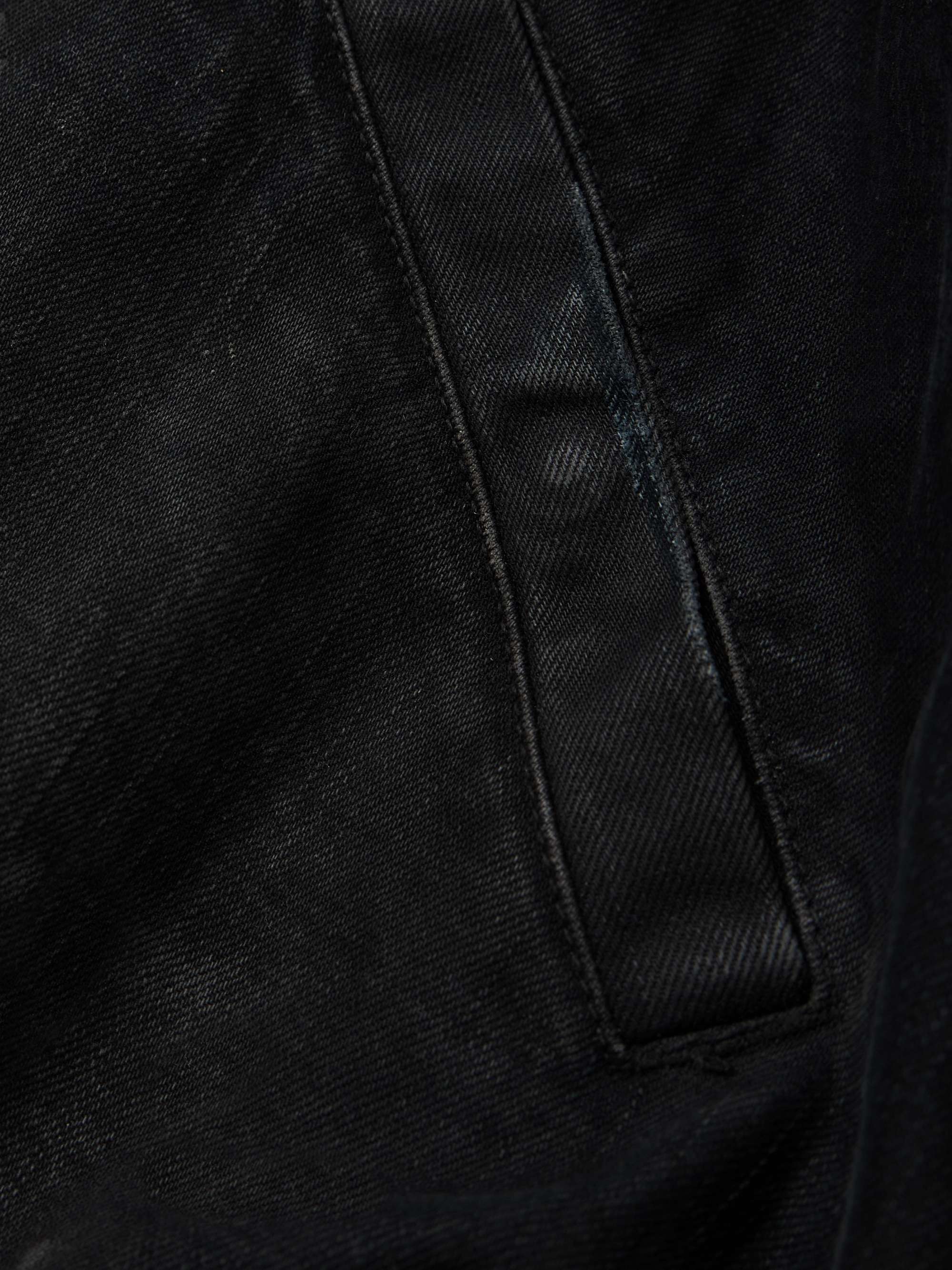 BALENCIAGA Distressed Padded Denim Bomber Jacket for Men