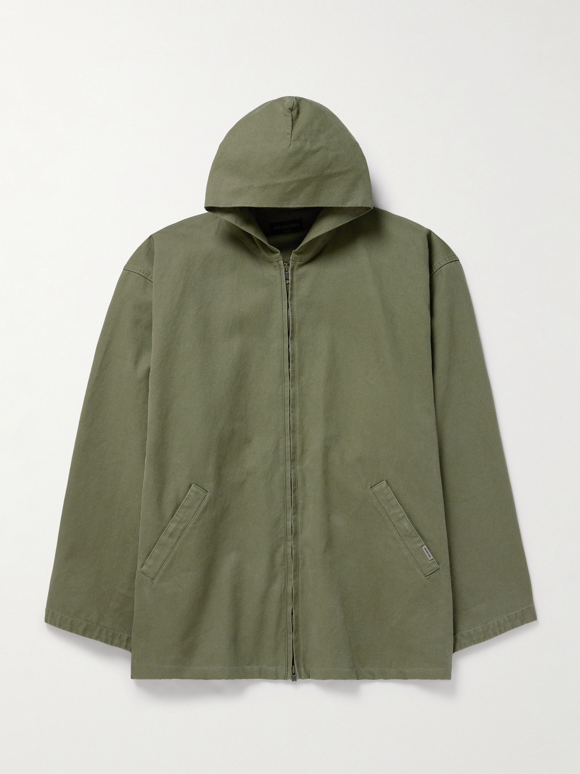 Balenciaga Cotton-Canvas Hooded Jacket - Men