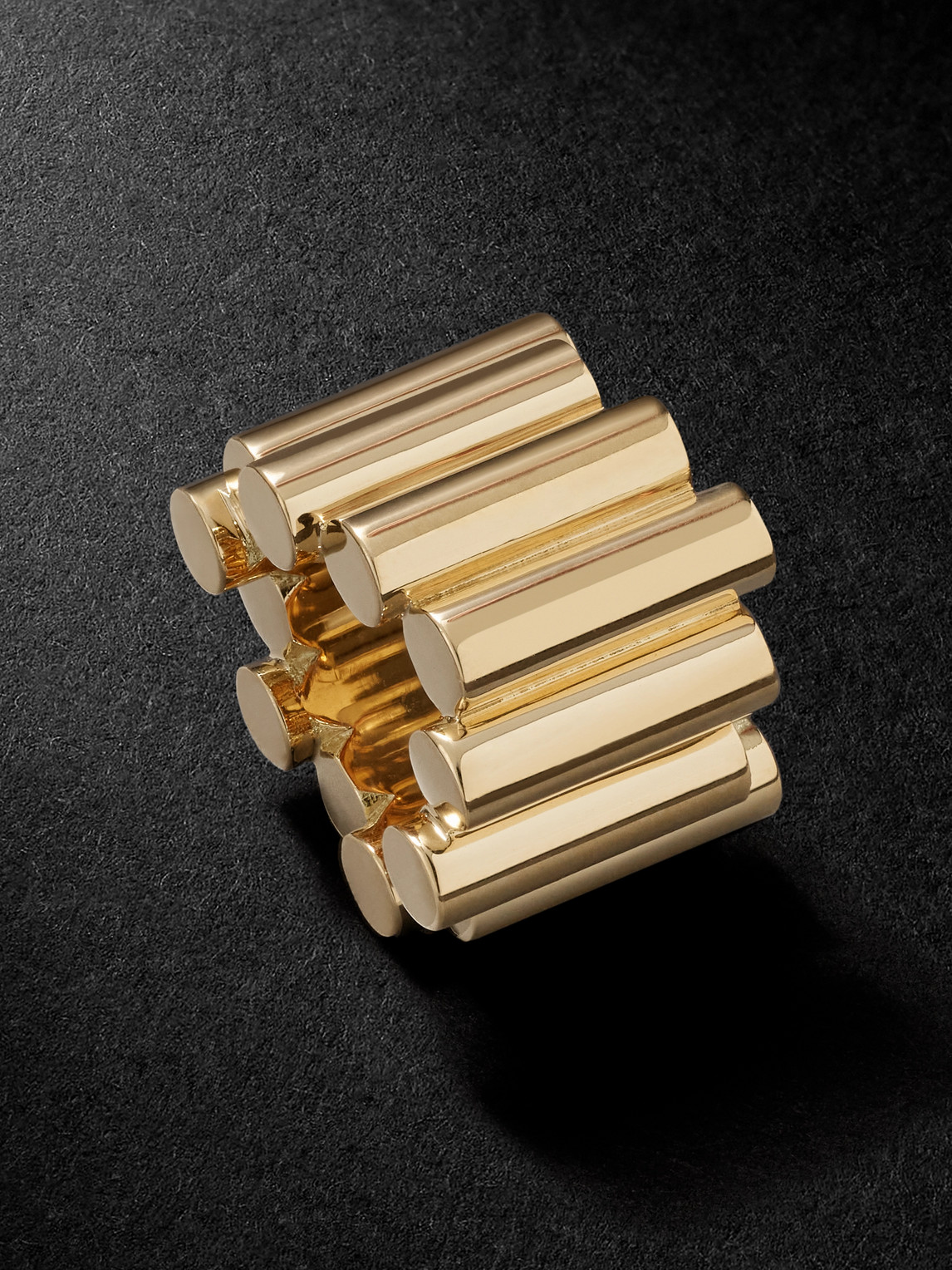 Viltier Edge 18-karat Gold Pendant