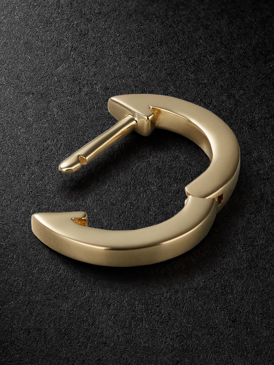 Sydney Evan 14-karat Gold Single Hoop Earring In Gold