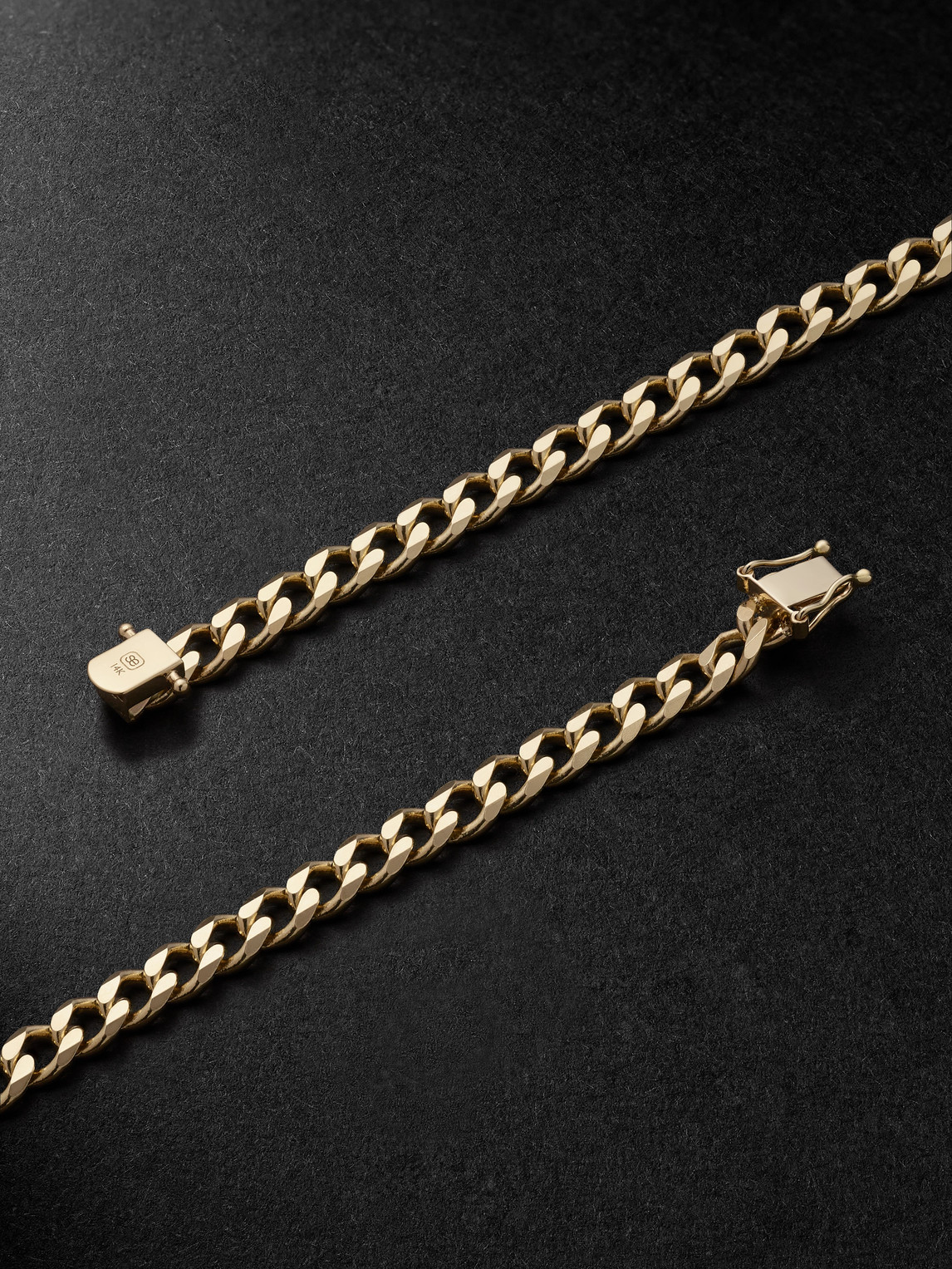 Sydney Evan 18-karat Gold Curb Chain Necklace In Gold