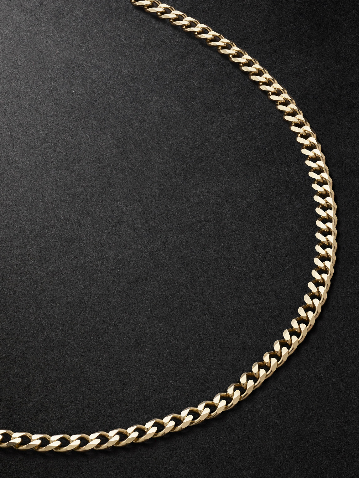 Sydney Evan 18-karat Gold Curb Chain Necklace