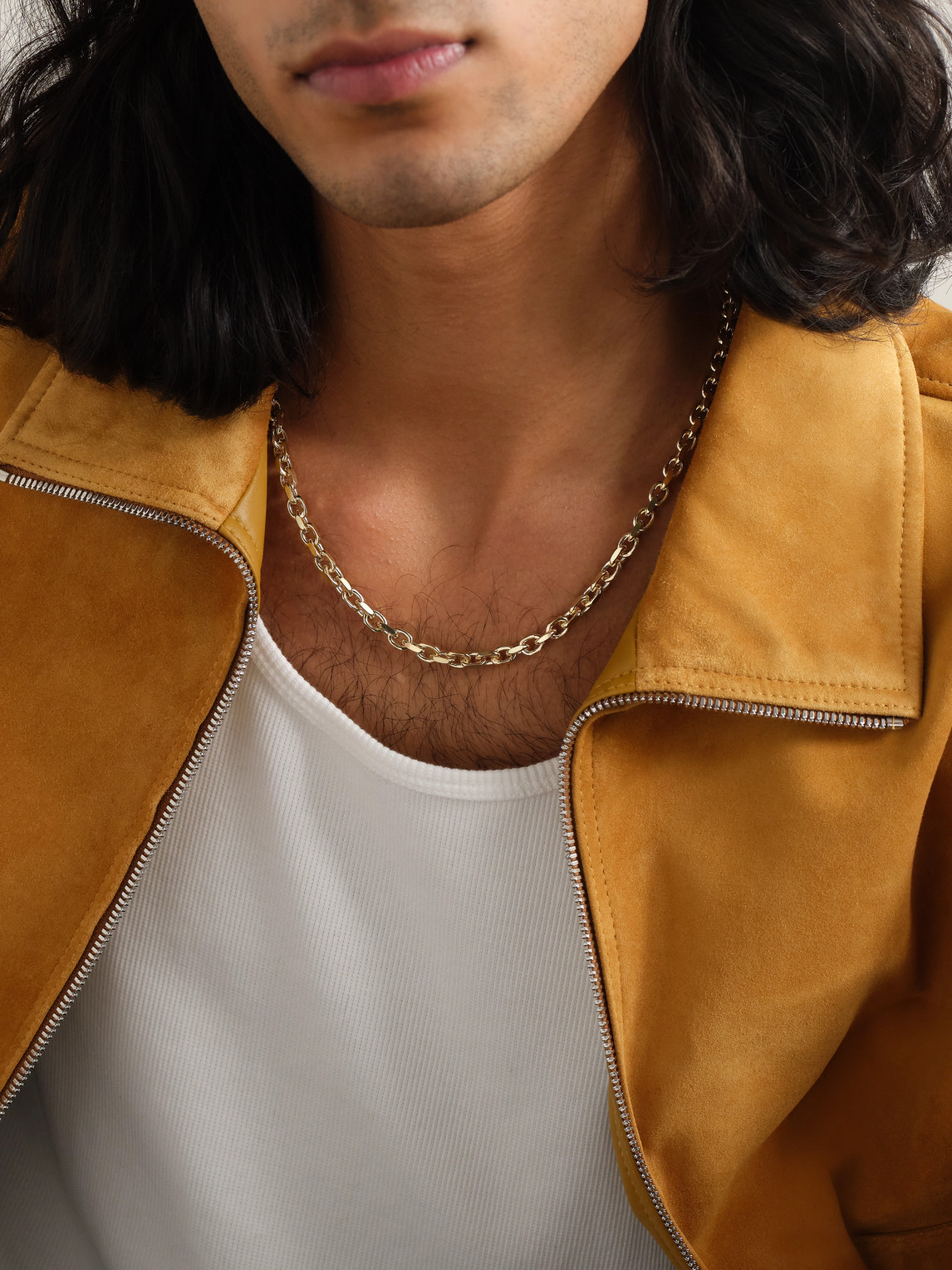 Sydney Evan 18-karat Gold Curb Chain Necklace In Gold
