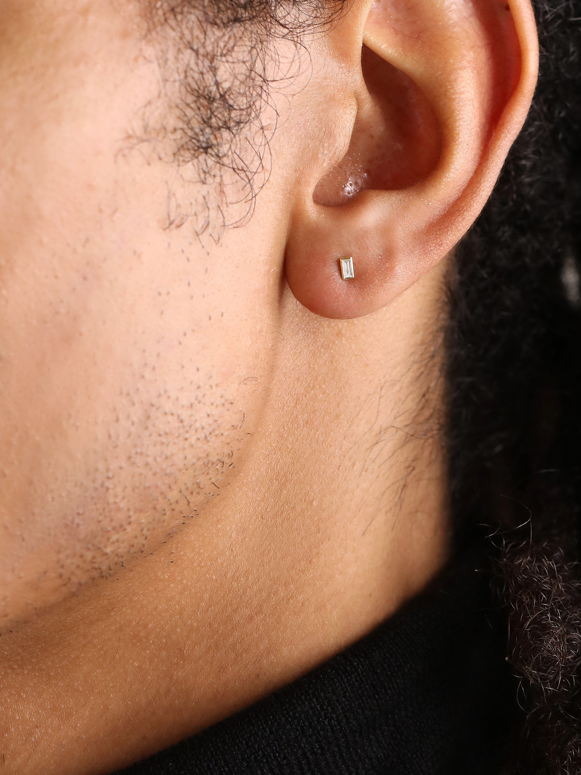 Sydney Evan 14-karat Gold Diamond Single Earring In Gold