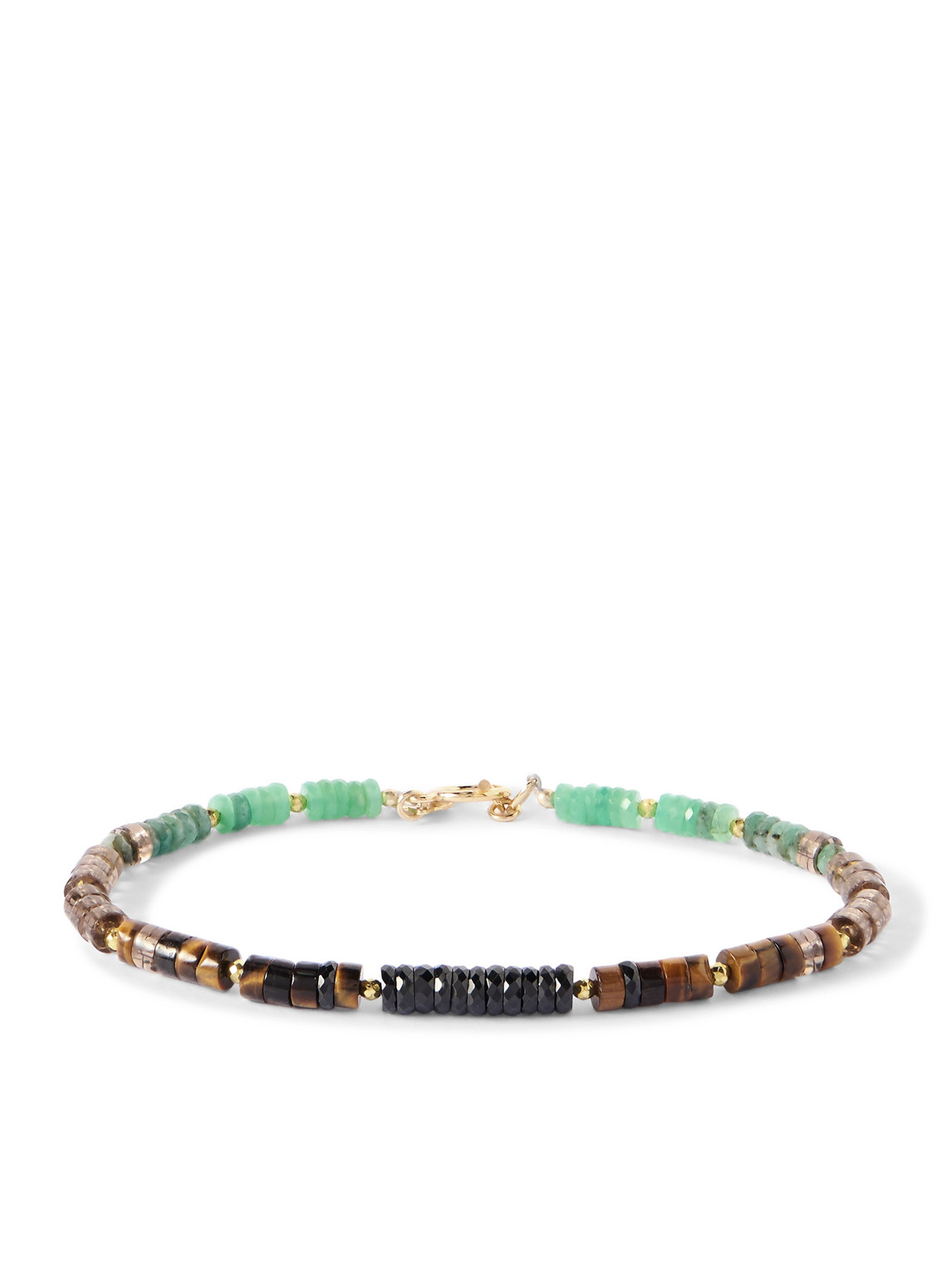 Delphi Gold-Plated Multi-Stone Beaded Bracelet