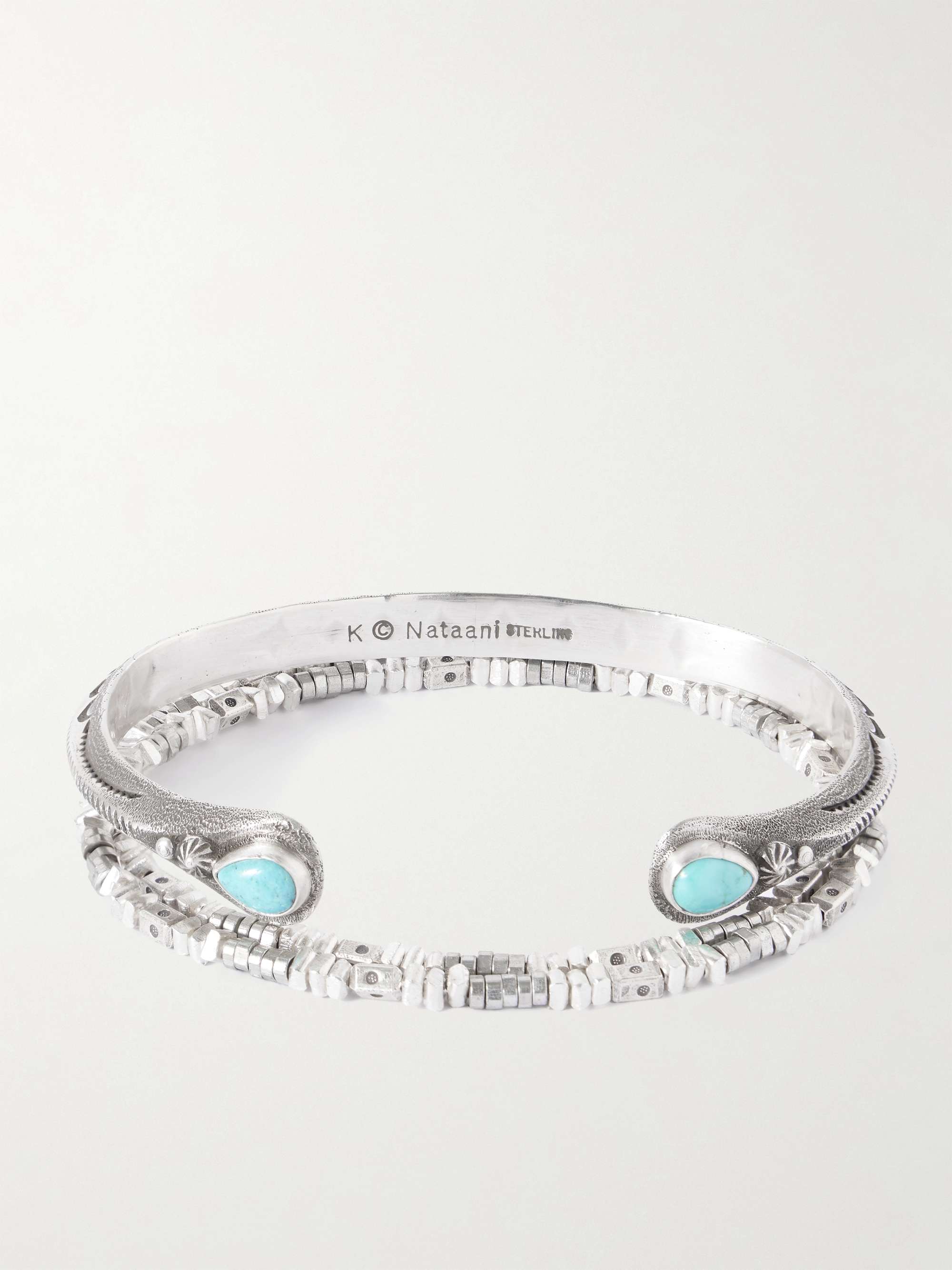 BALENCIAGA Malibu Recycled Silver-Tone and Cord Choker for BALENCIAGA Malibu Recycled Silver-Tone and Cord Choker for