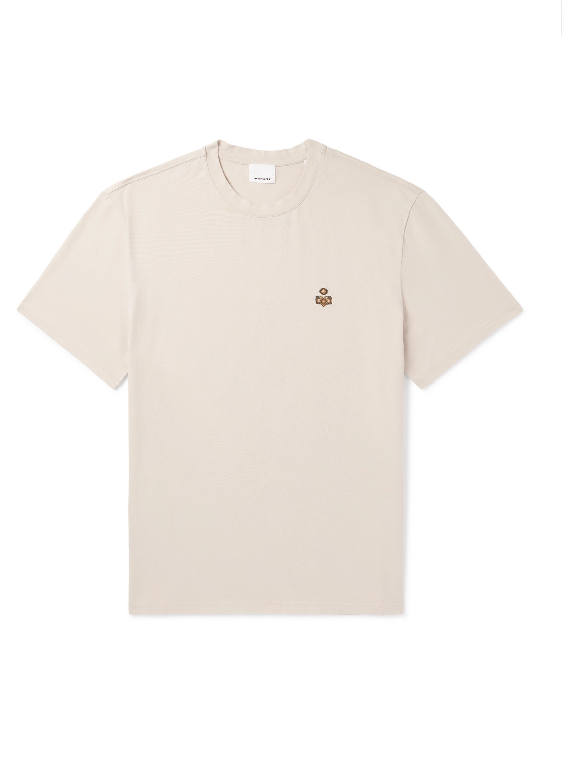 Isabel Marant Hugo T-shirt In Neutrals