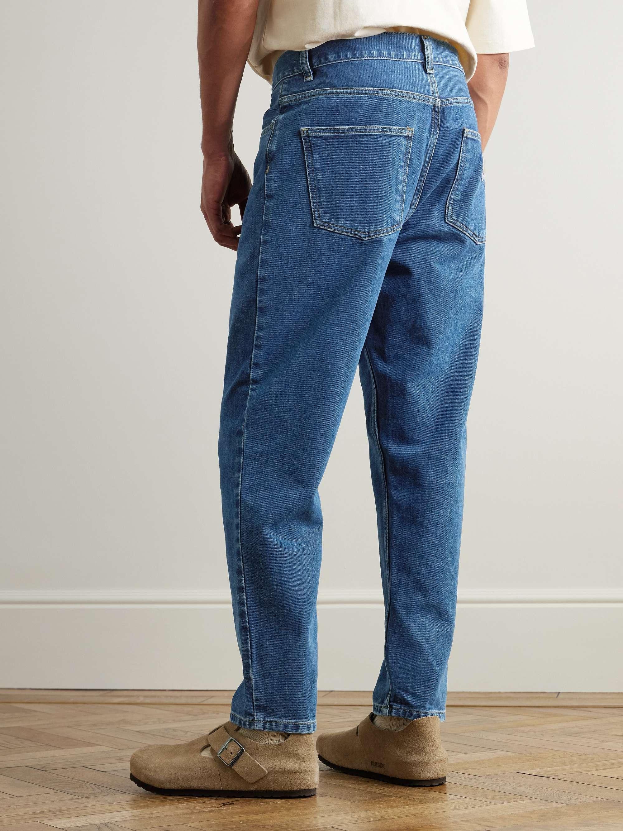 CARHARTT WIP Newel Tapered Logo-Appliquéd Jeans