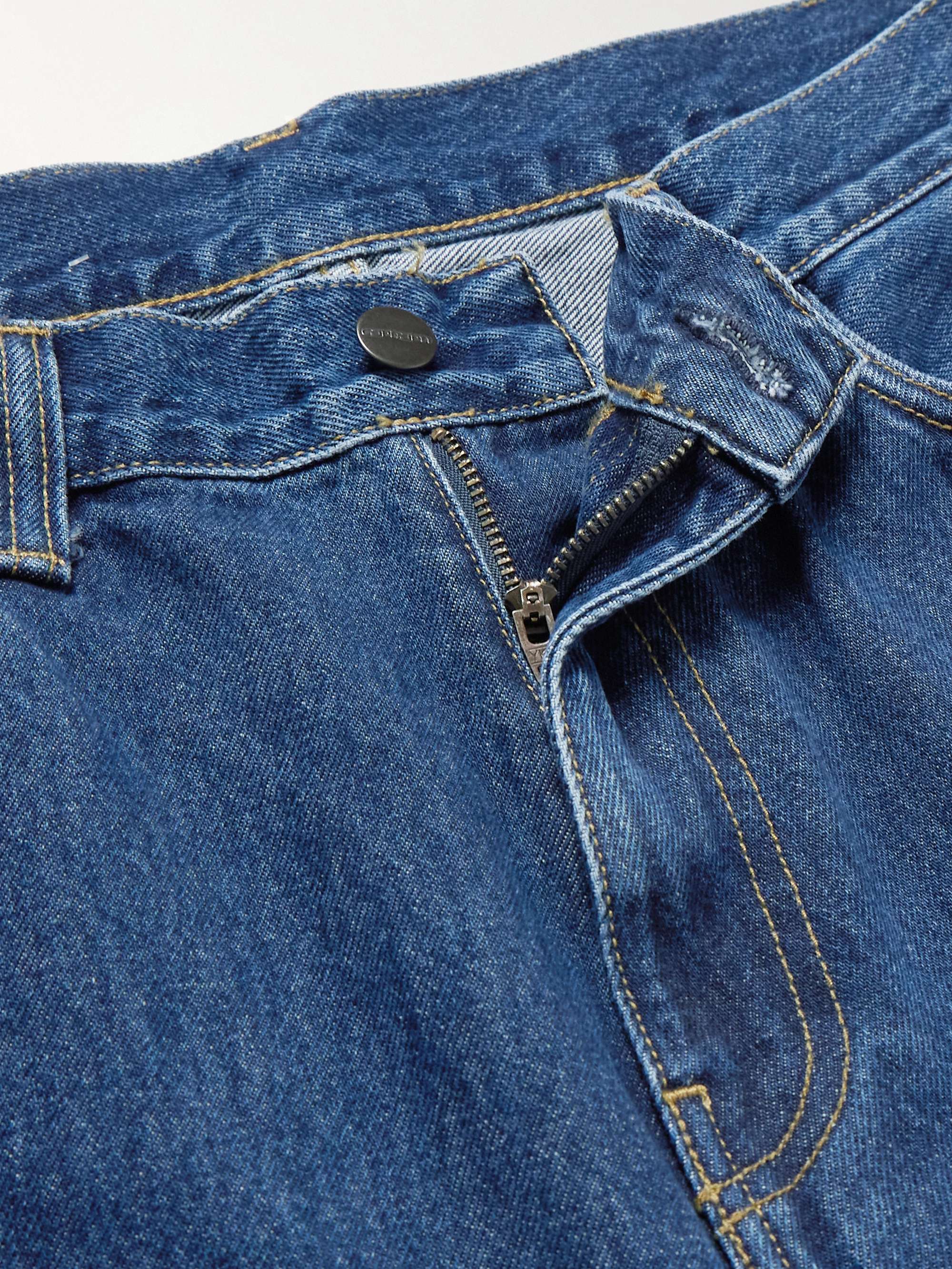 CARHARTT WIP Newel Tapered Logo-Appliquéd Jeans