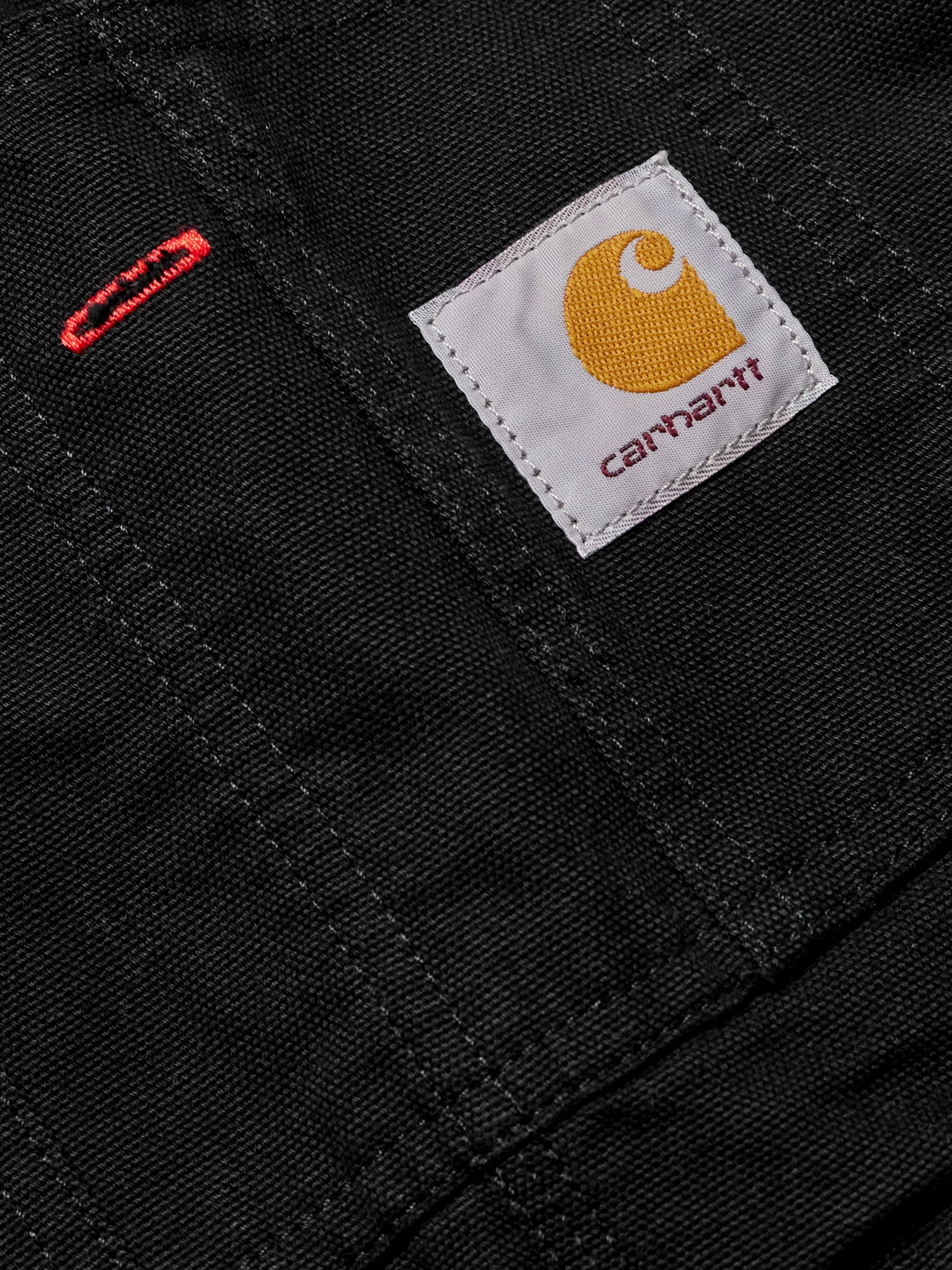CARHARTT STRAIGHT-LEG COTTON-CANVAS OVERALLS