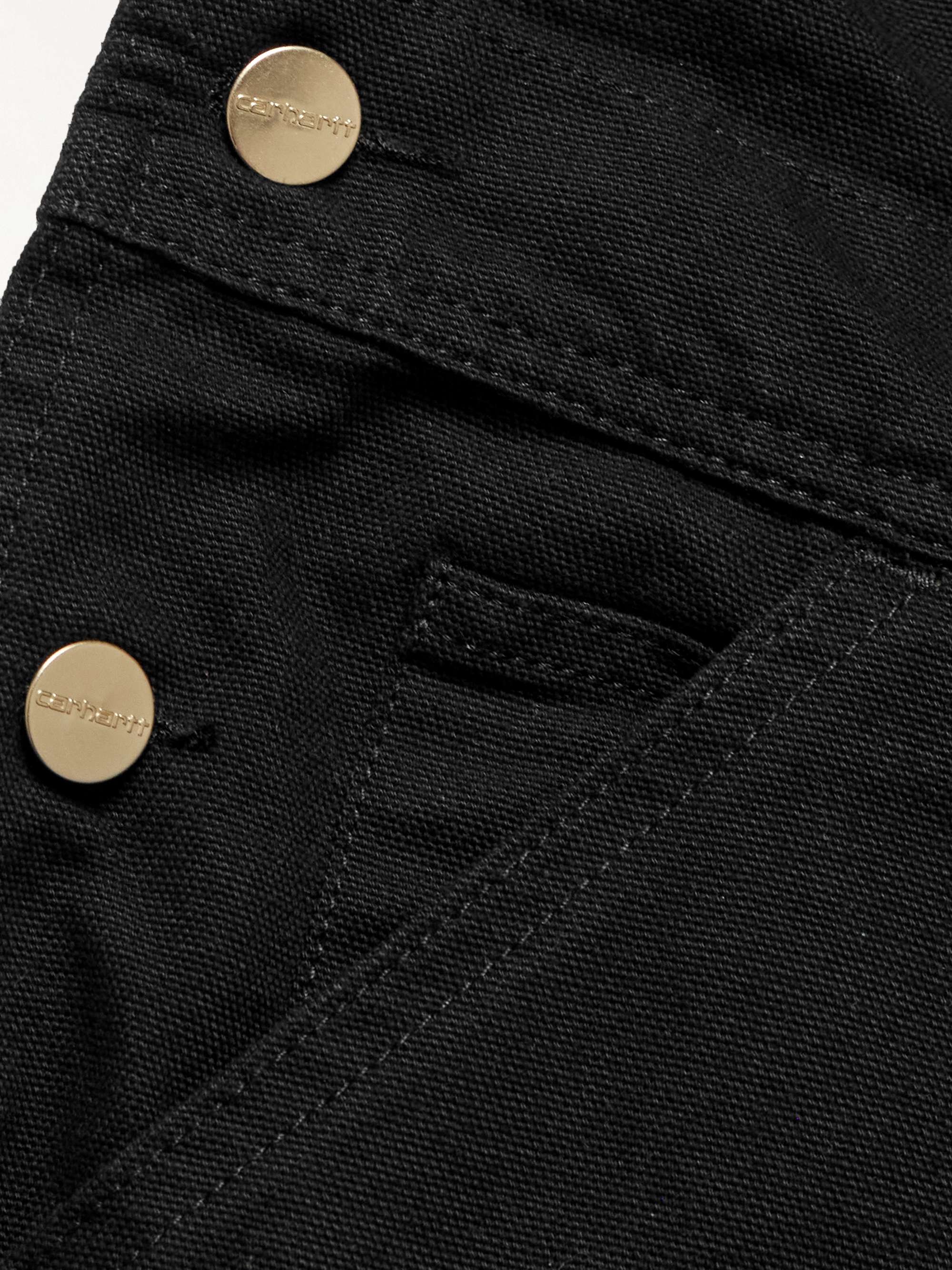 CARHARTT WIP Organic Cotton-Canvas Overalls