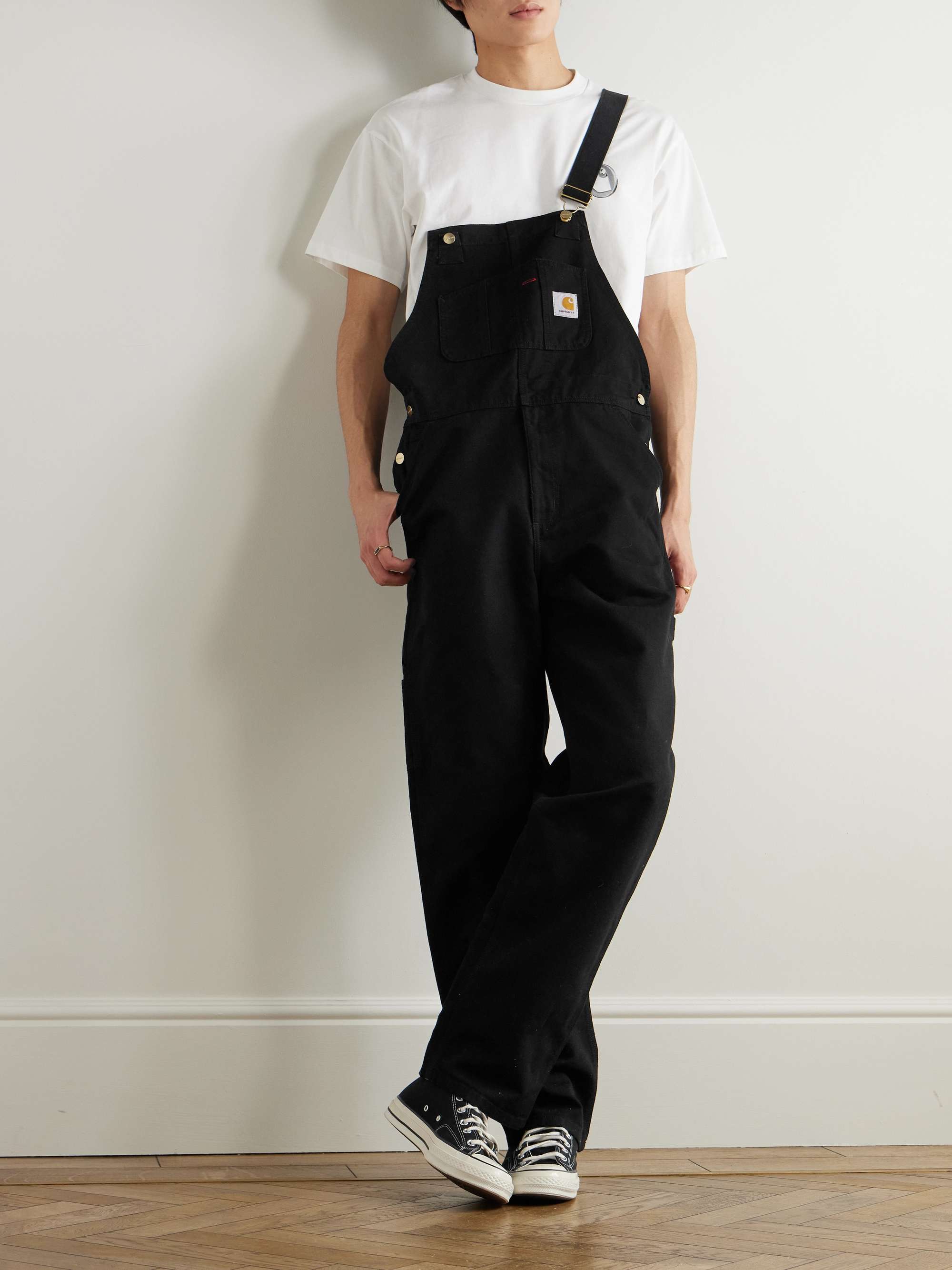 CARHARTT WIP Organic Cotton-Canvas Overalls