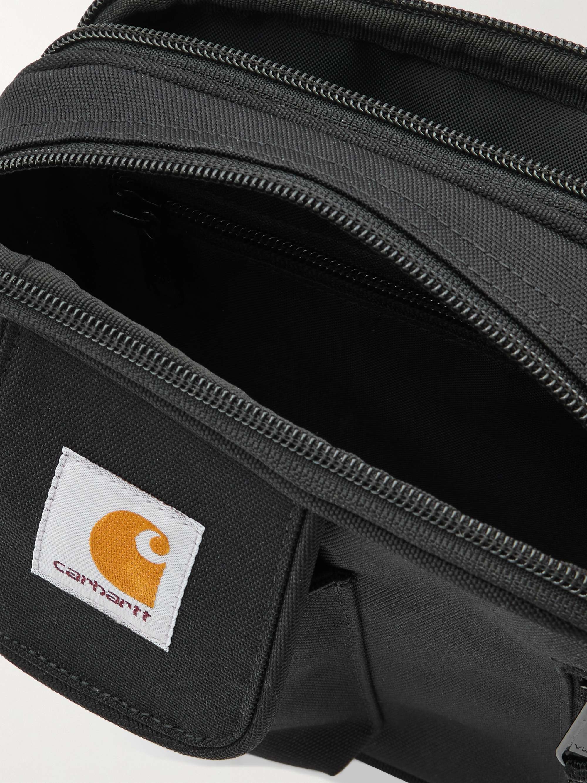 CARHARTT WIP Essentials Small Logo-Appliquéd Recycled-Canvas Messenger Bag