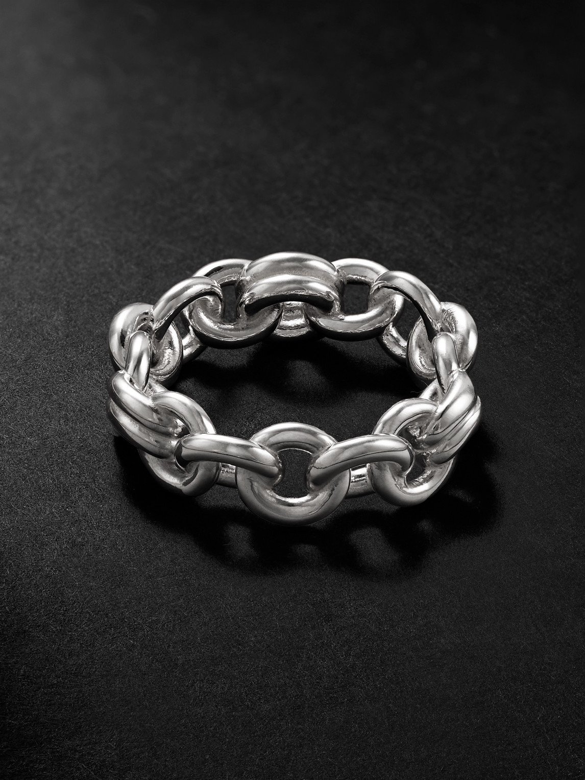Spinelli Kilcollin Large Fused Serpens Sterling Silver Ring In Silver