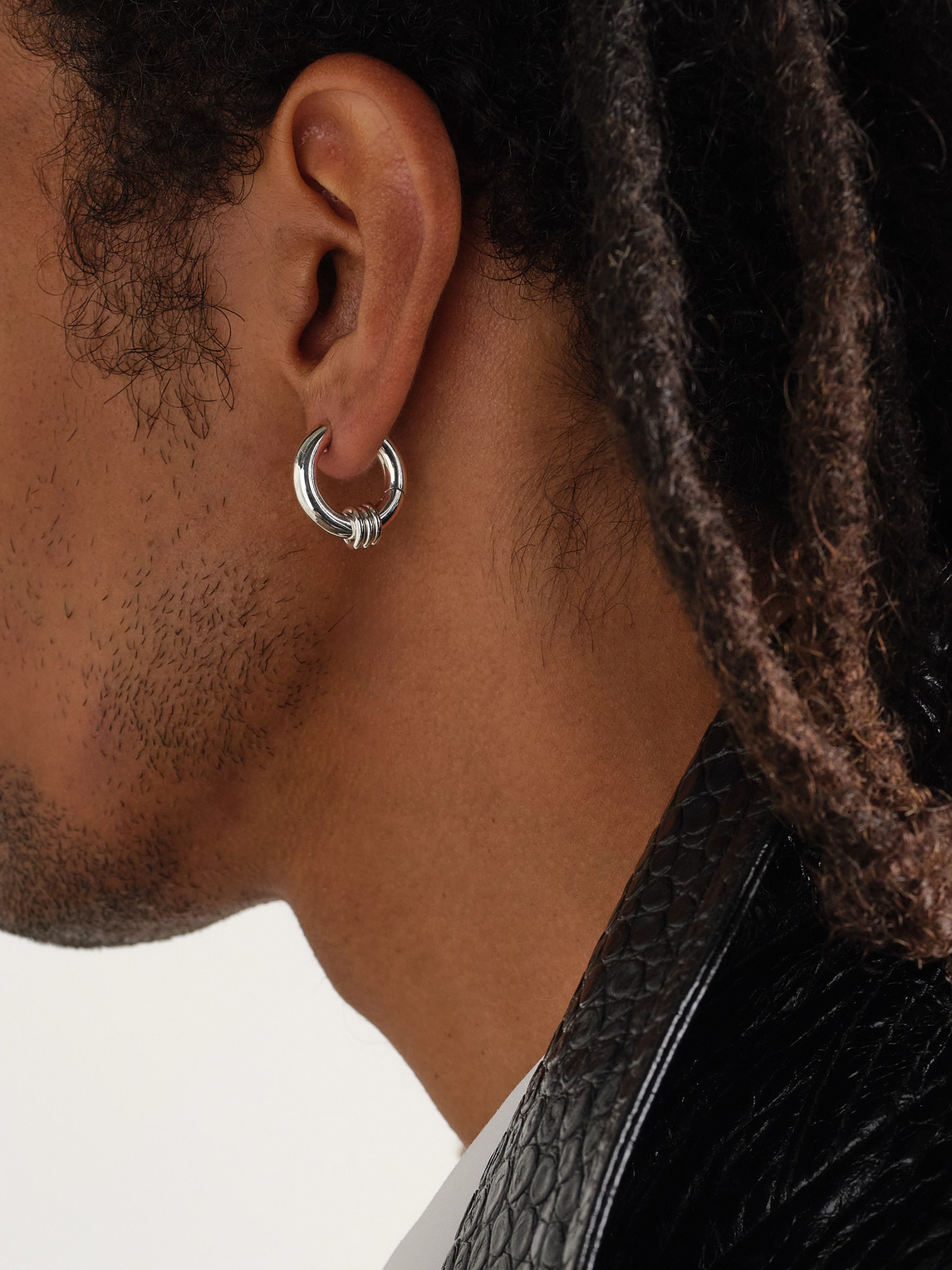 Spinelli Kilcollin Ursa Minor Sterling Silver Hoop Earrings In Silver