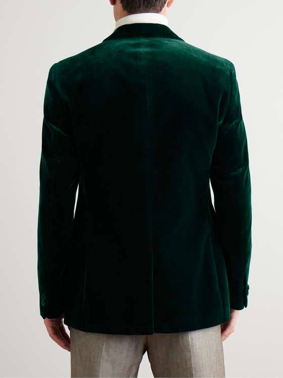 Men'S Gray ~ Grey Velvet Shawl Collar Jacket