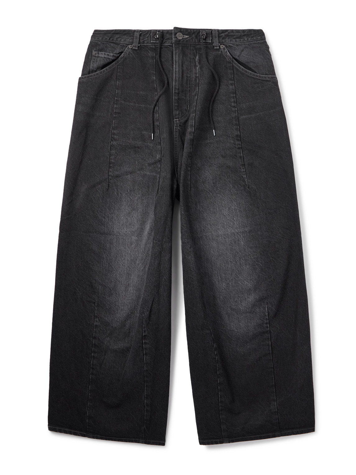 Needles H.d. Buggy Wide-leg Drawstring Jeans
