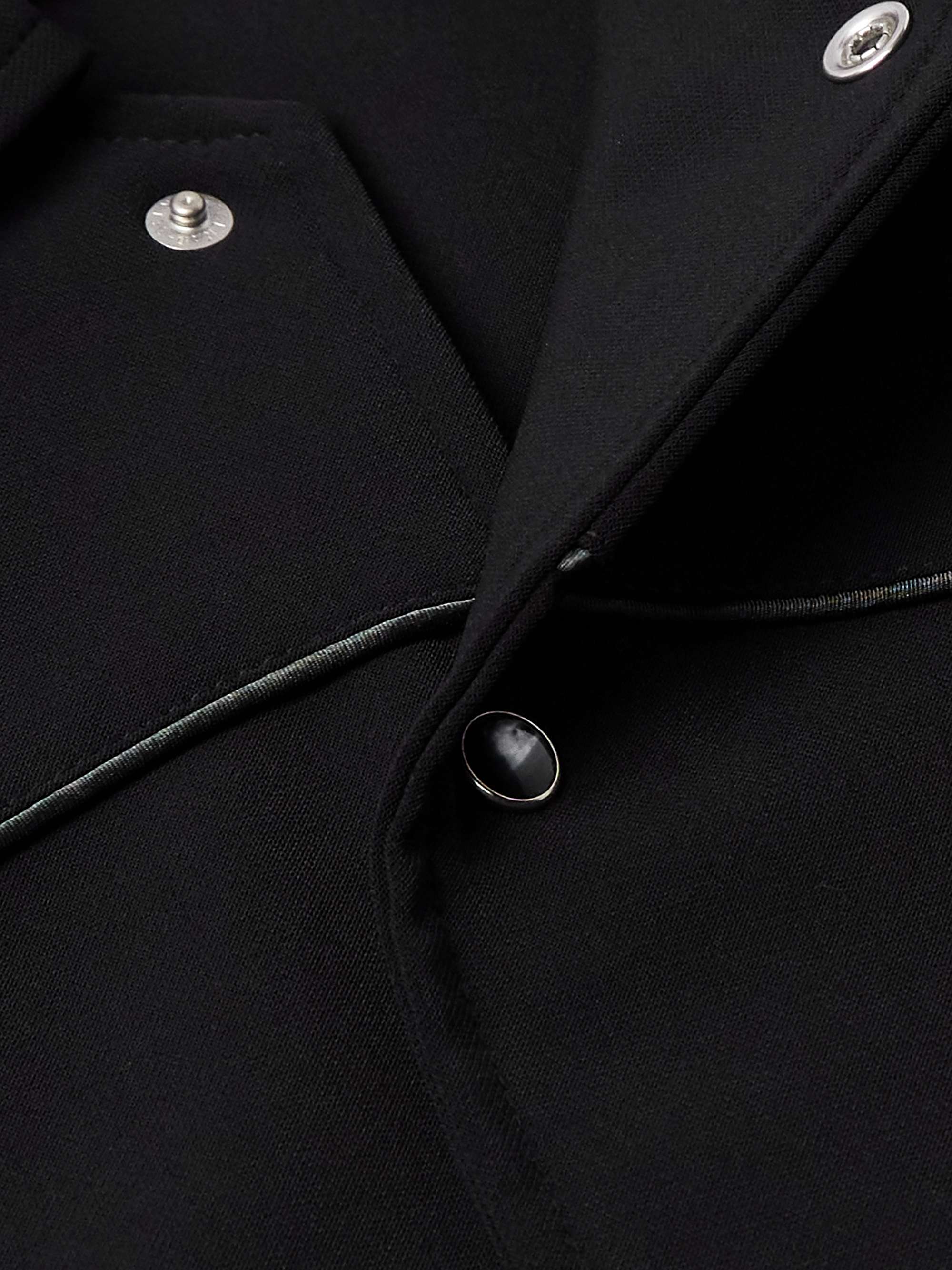 NEEDLES Piping Cowboy Logo-Embroidered Satin-Trimmed Woven