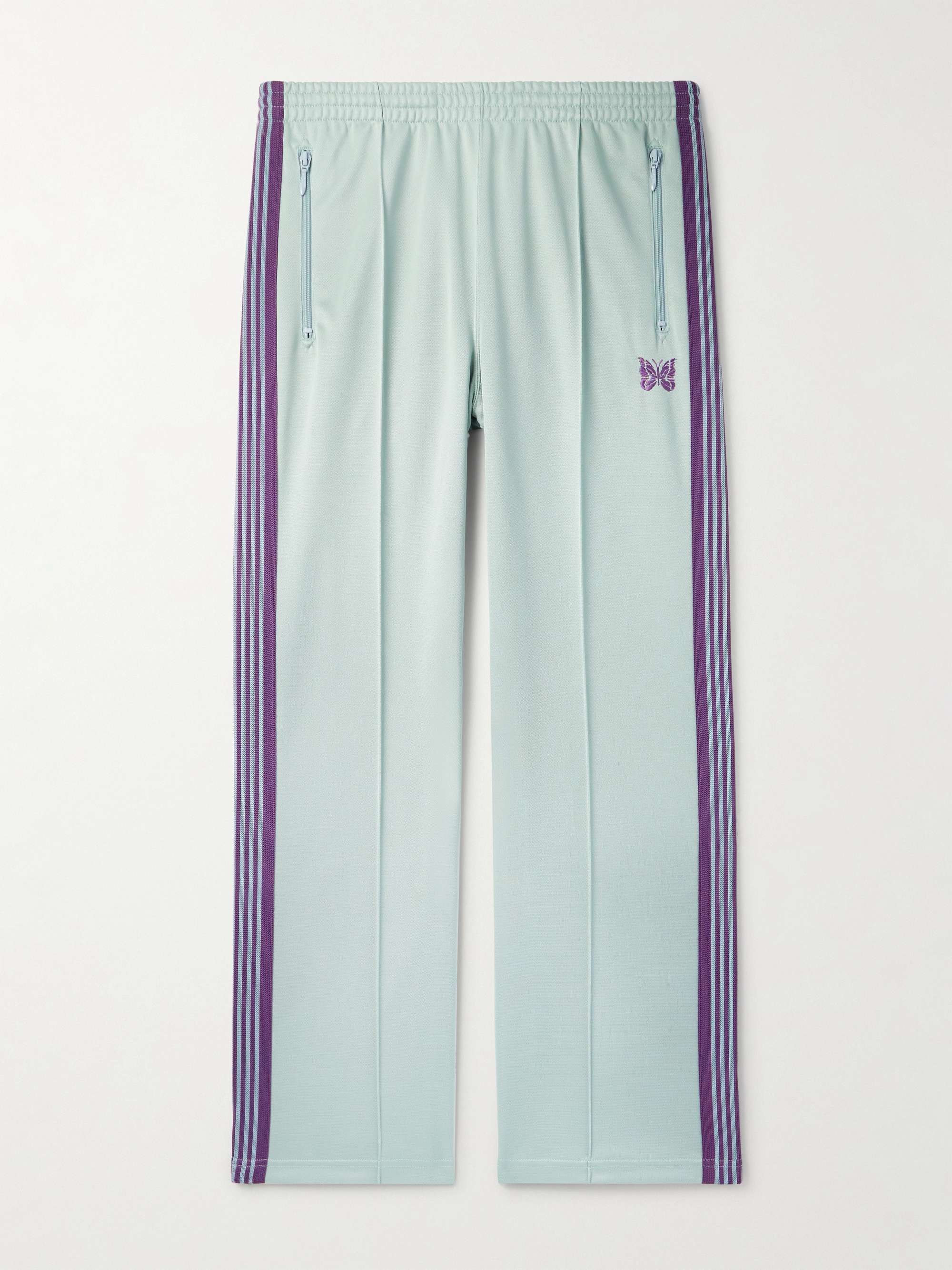 から厳選した NEEDLES Straight-Leg Webbing-Trimmed Logo-Embroidered Tech パンツ