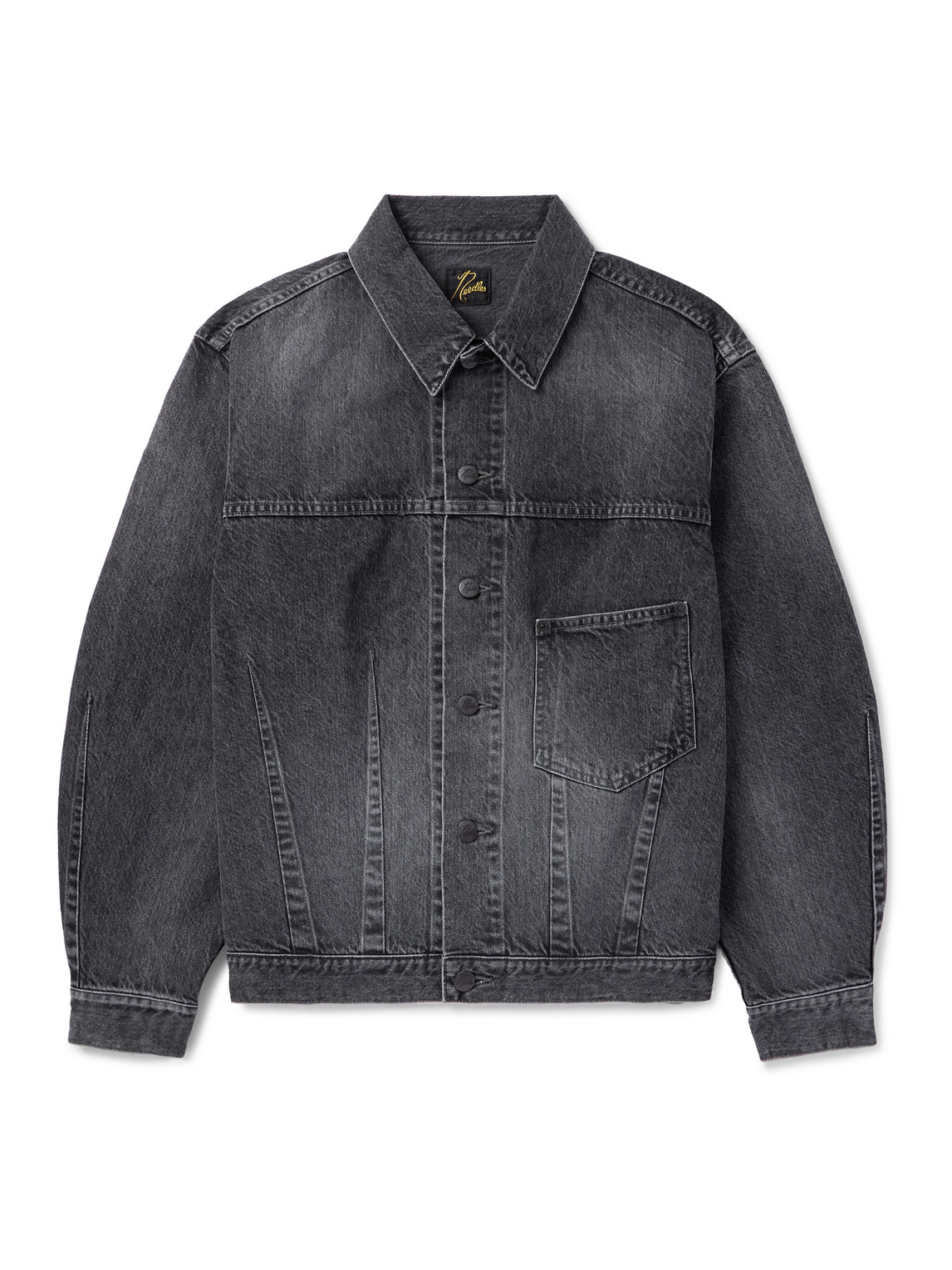 Needles Denim Jacket In Black