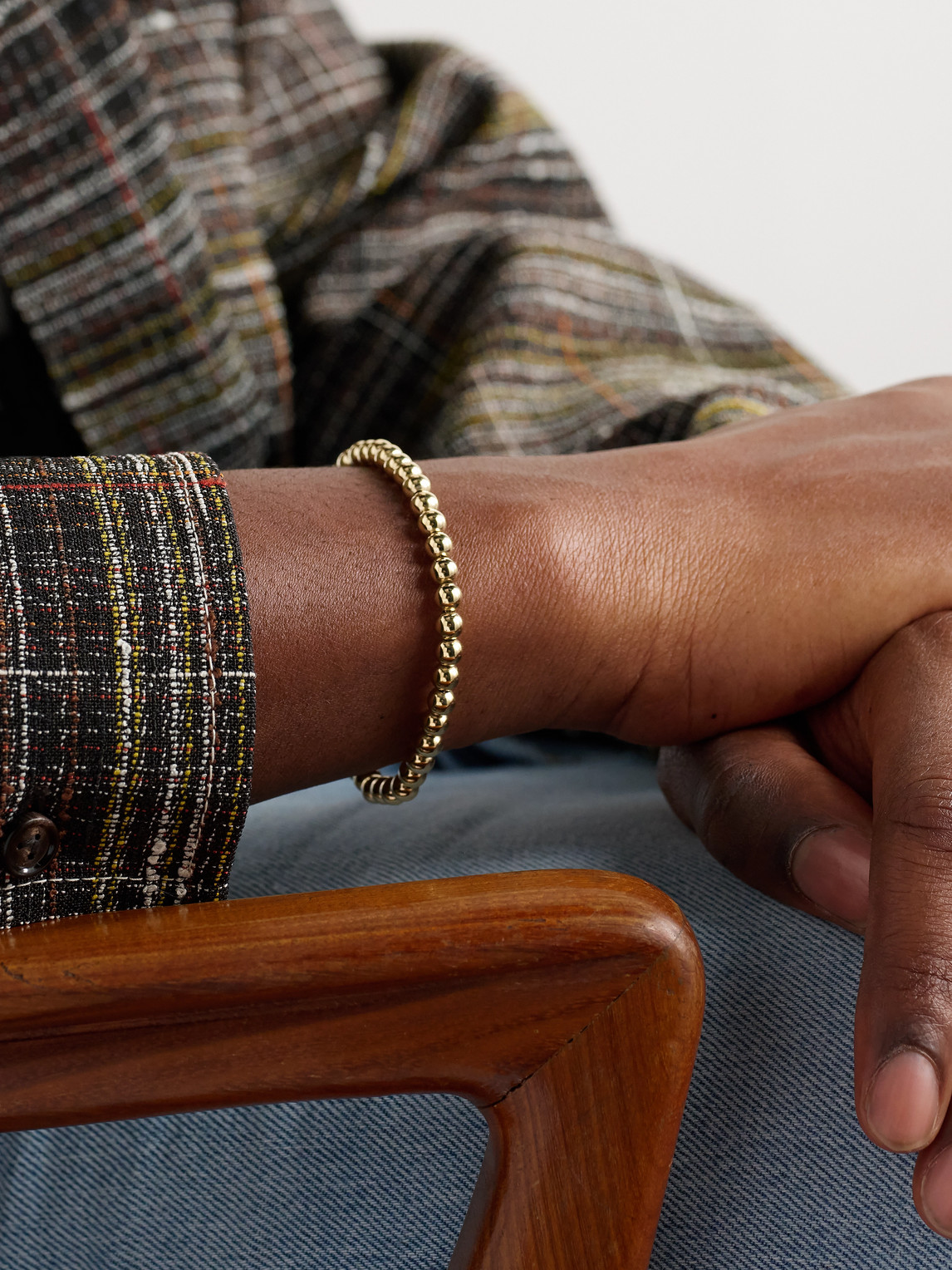 Pattaraphan Baby Cycle 18-karat Gold-plated Sterling Silver Bracelet In Gold