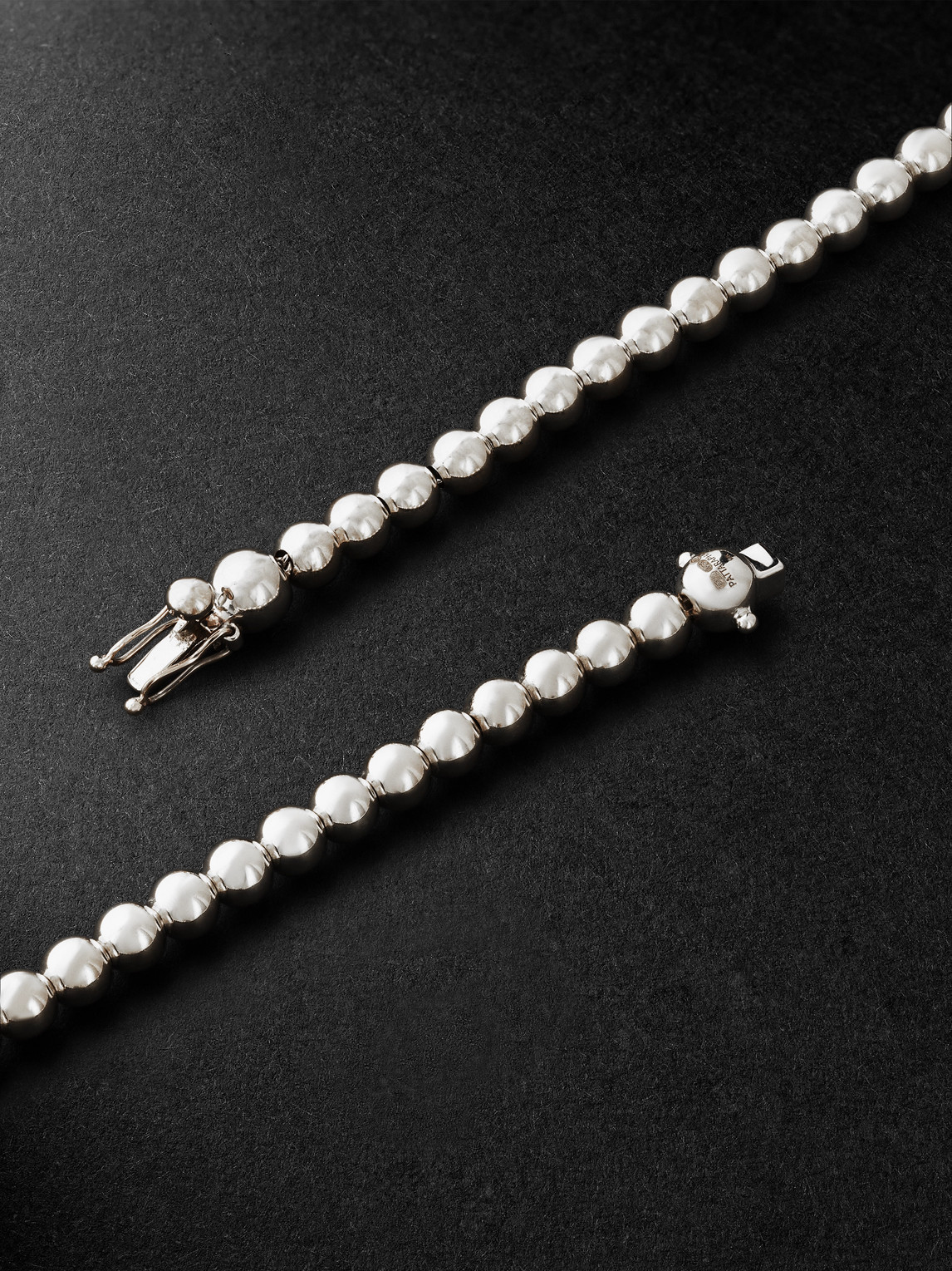 Pattaraphan Baby Cycle Sterling Silver Necklace In Silver