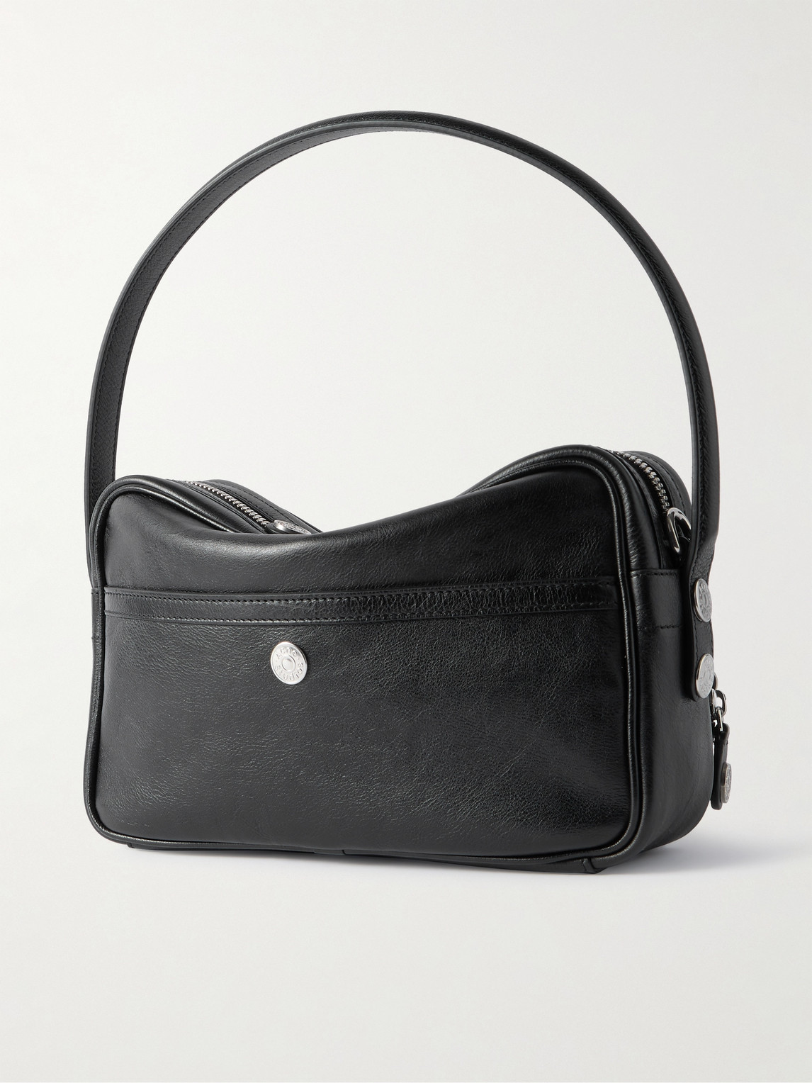  Acne Studios - Camero Small Textured-leather Messenger Bag - Men - Black 