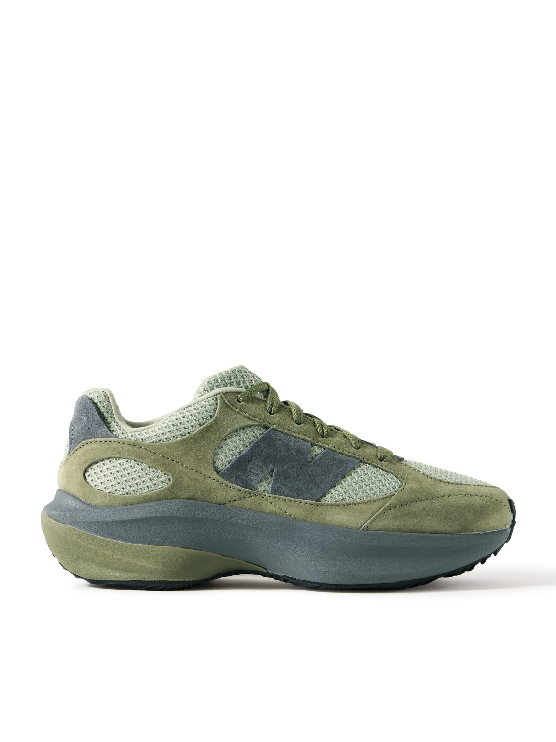 WRPD Runner Suede and Mesh Sneakers