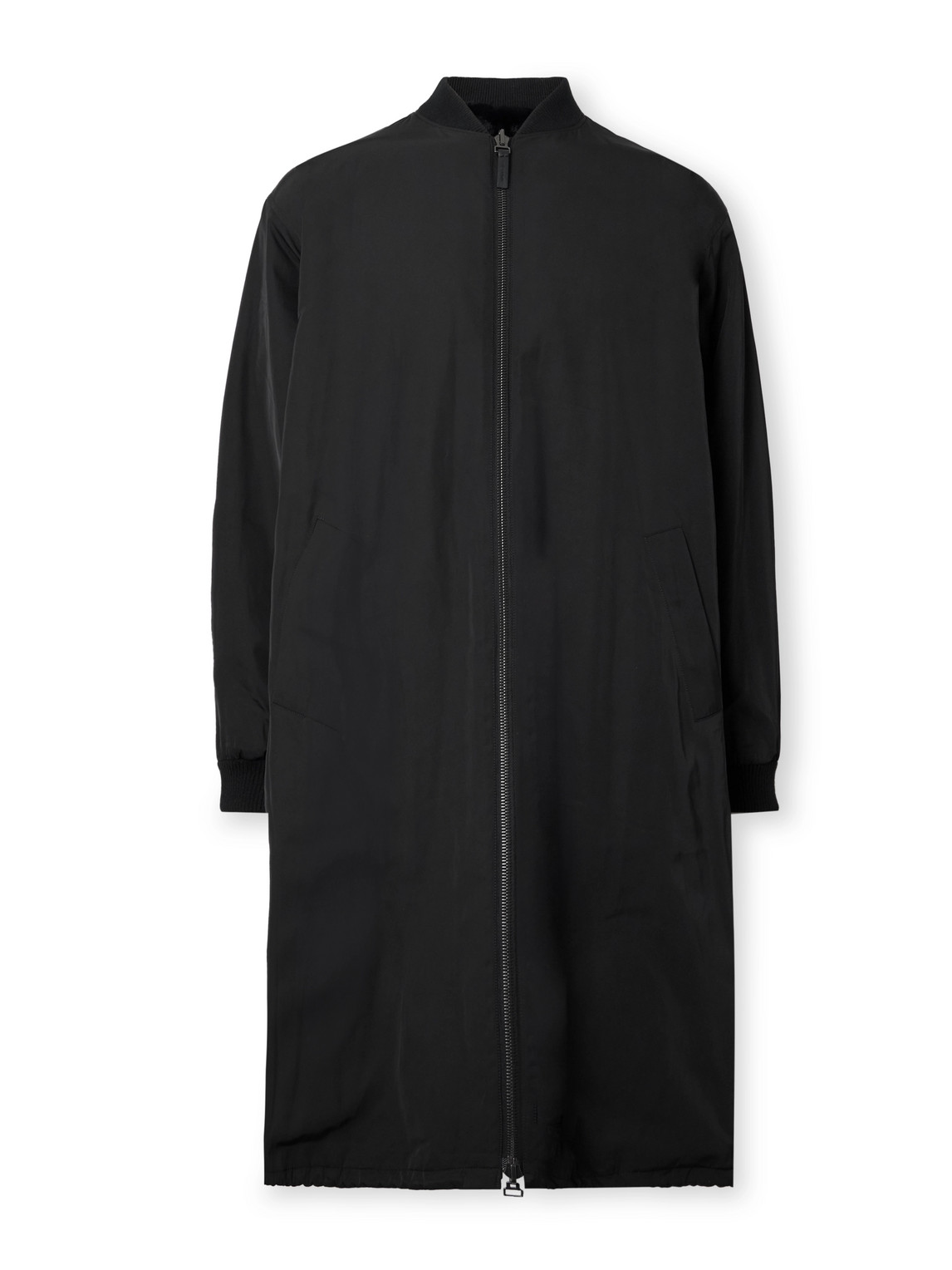 Yves Salomon Merinillo Reversible Shell And Shearling Jacket In Black