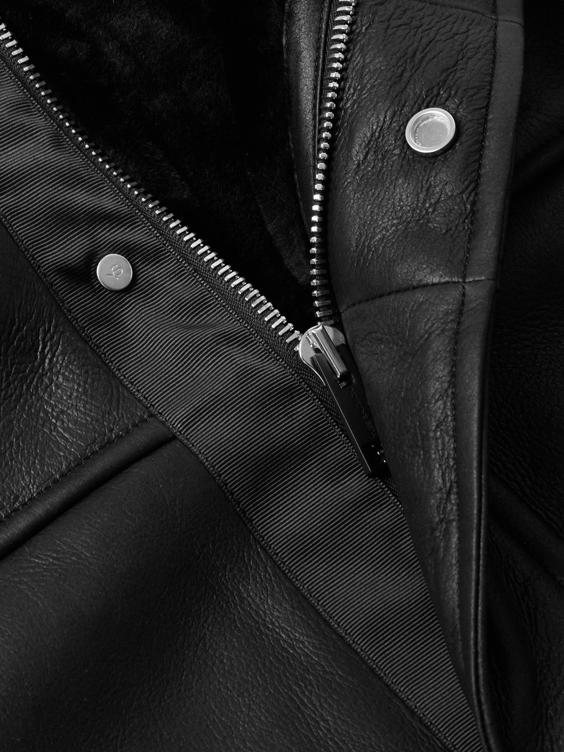 YVES SALOMON SHEARLING HOODED COAT