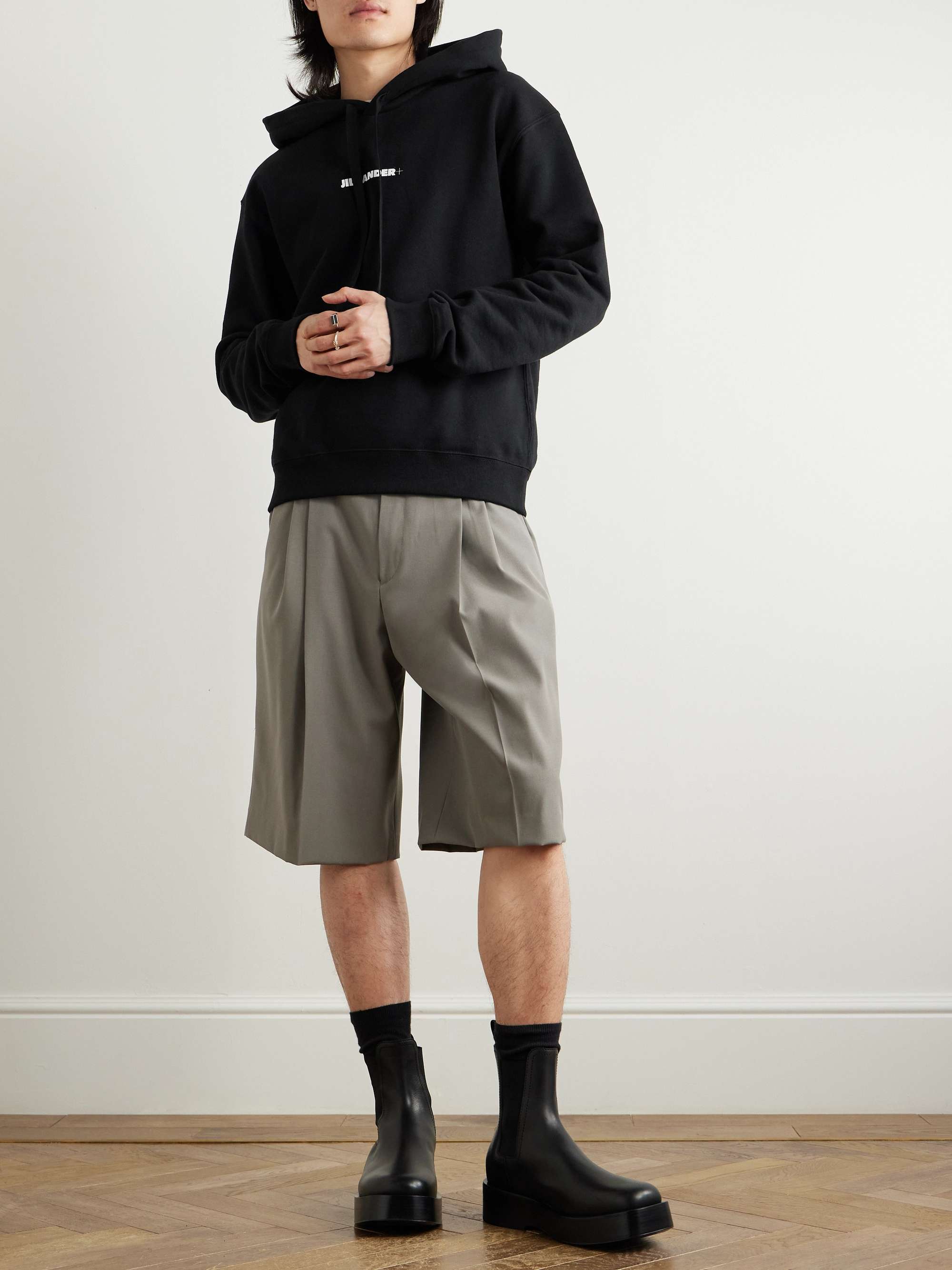 MONCLER Almaz Logo-Appliquéd Two-Tone Quilted Shell Down