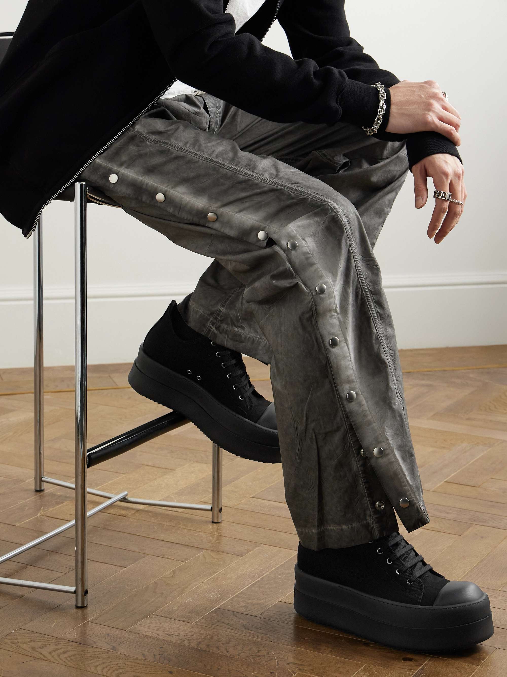 DRKSHDW BY RICK OWENS Double Bumper Denim Sneakers for Men