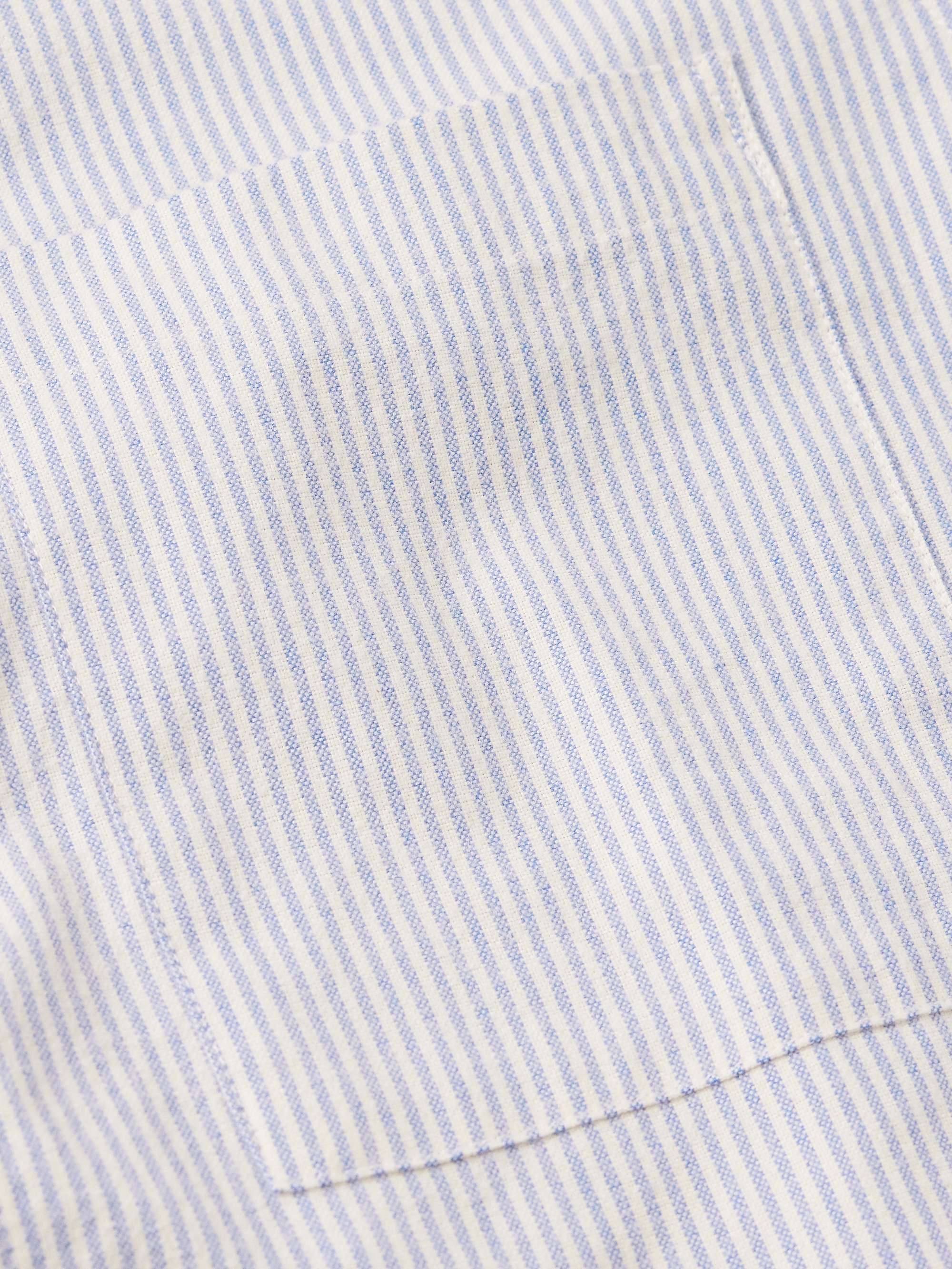NN07 Camicia in popeline di cotone con collo button-down Arne