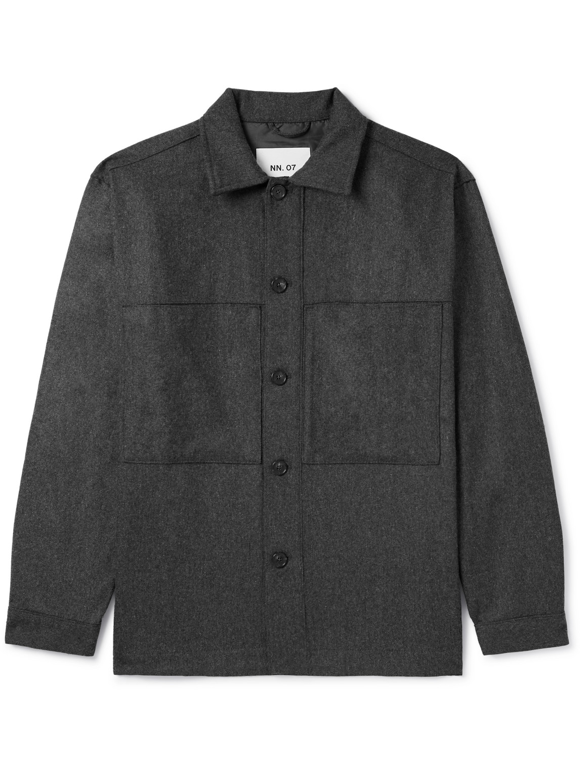 Isak 1630 Recycled Wool-Blend Overshirt