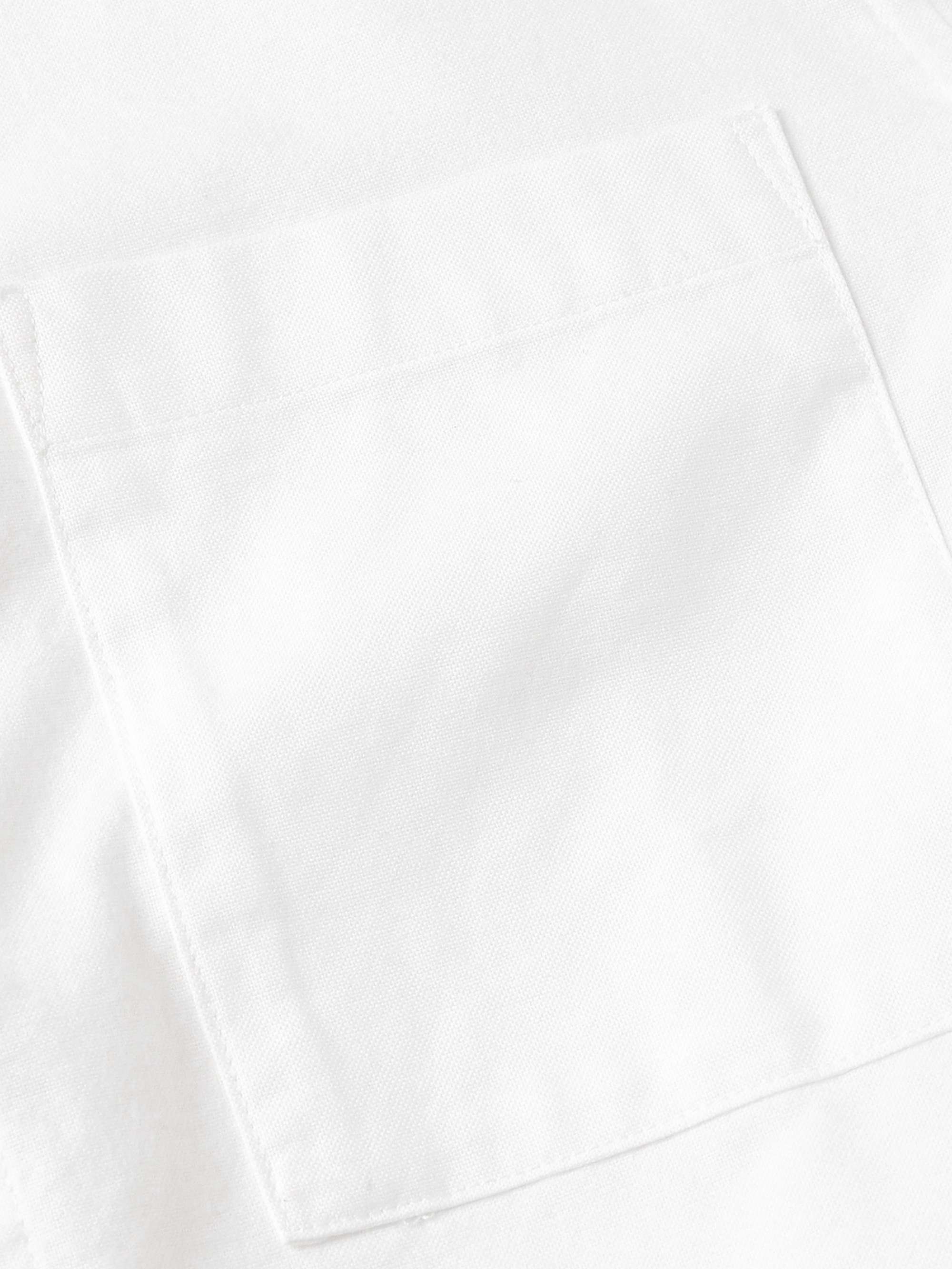NN07 Arne Button-Down Collar Cotton-Poplin Shirt