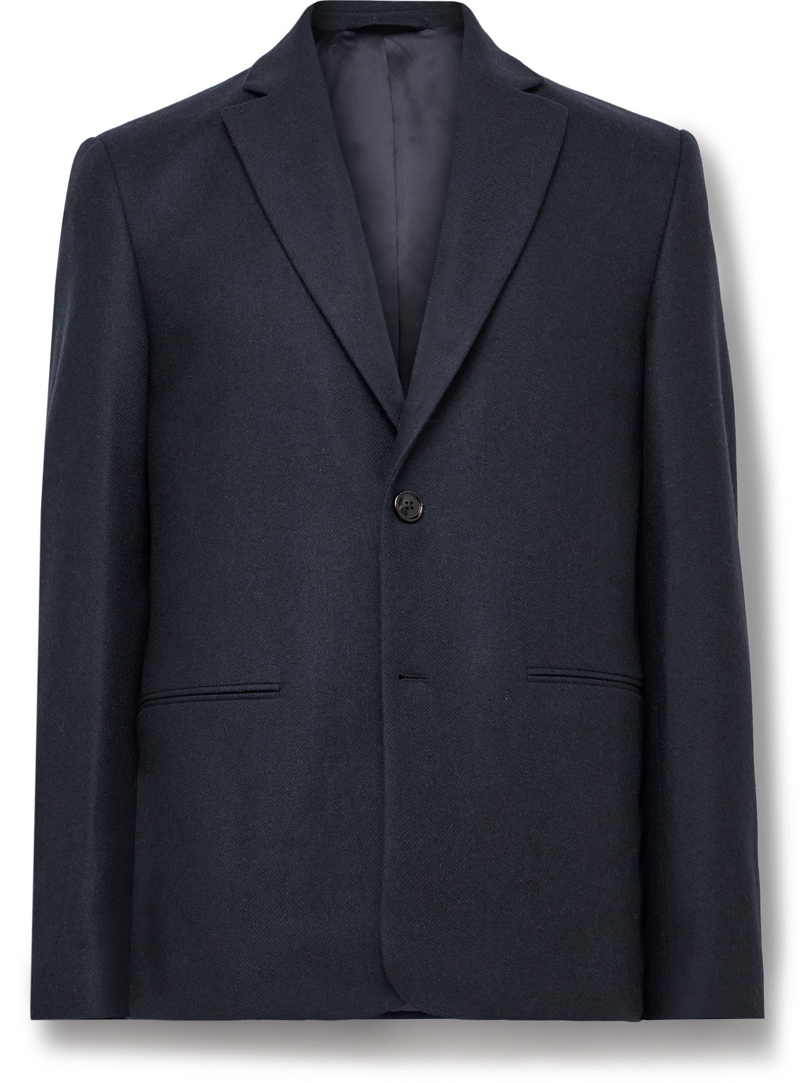 Nn07 Timo 1091 Unstructured Flannel Suit Jacket In Blue