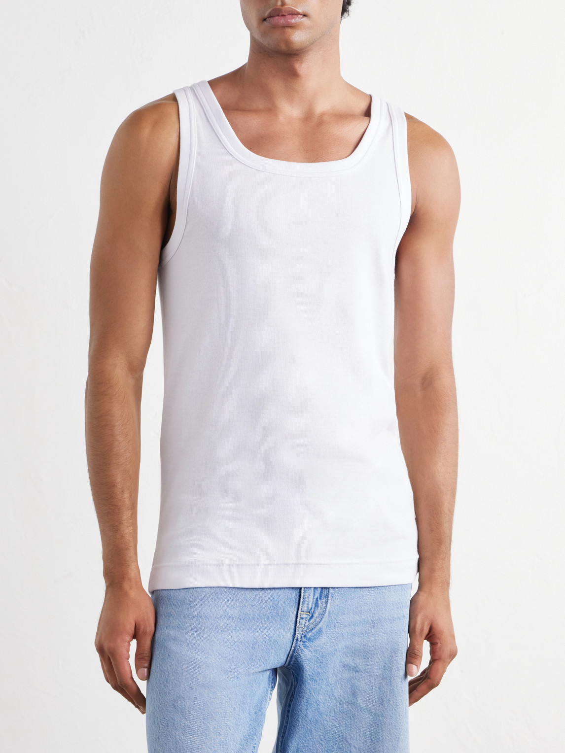 Mick 3206 Stretch Organic Cotton-Jersey Tank Top