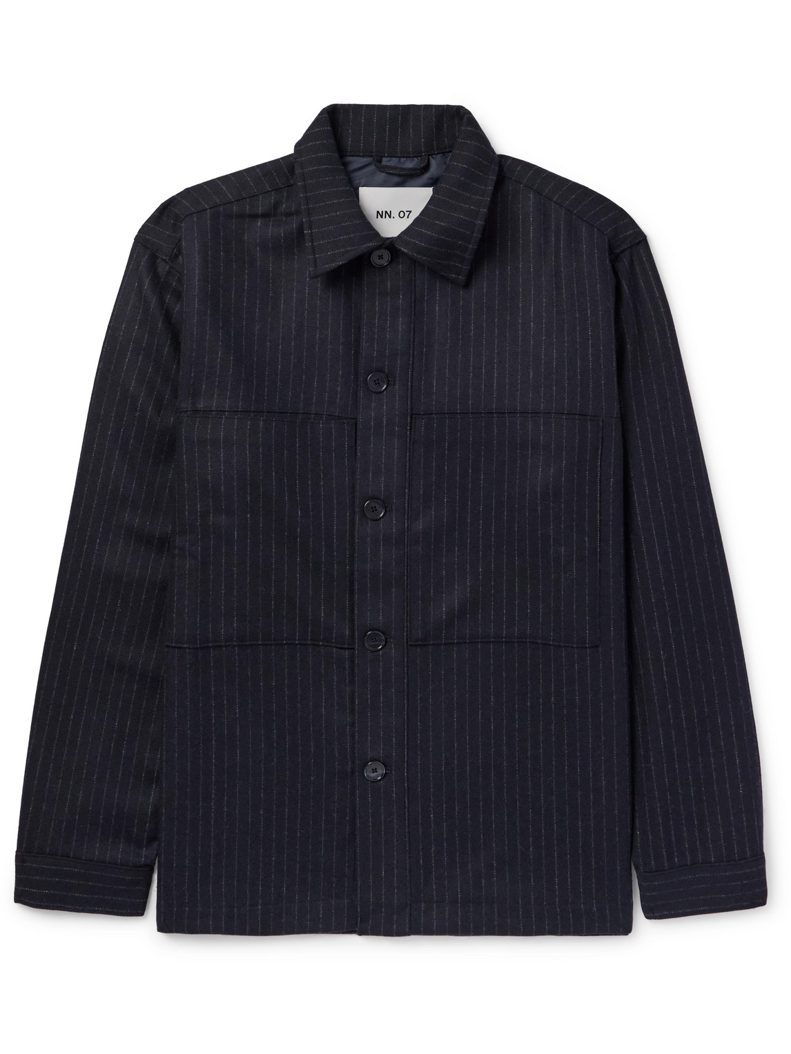 Isak 1630 Recycled Wool-Blend Overshirt